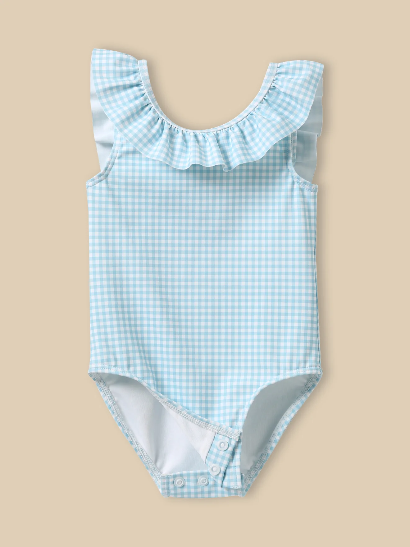 Badeanzug, einteilig, Vichykaro, Baby - Image 2