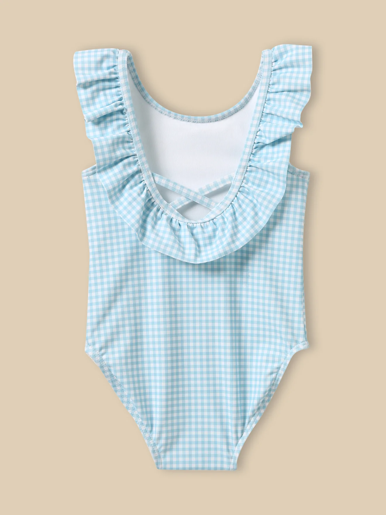 Badeanzug, einteilig, Vichykaro, Baby - Image 3