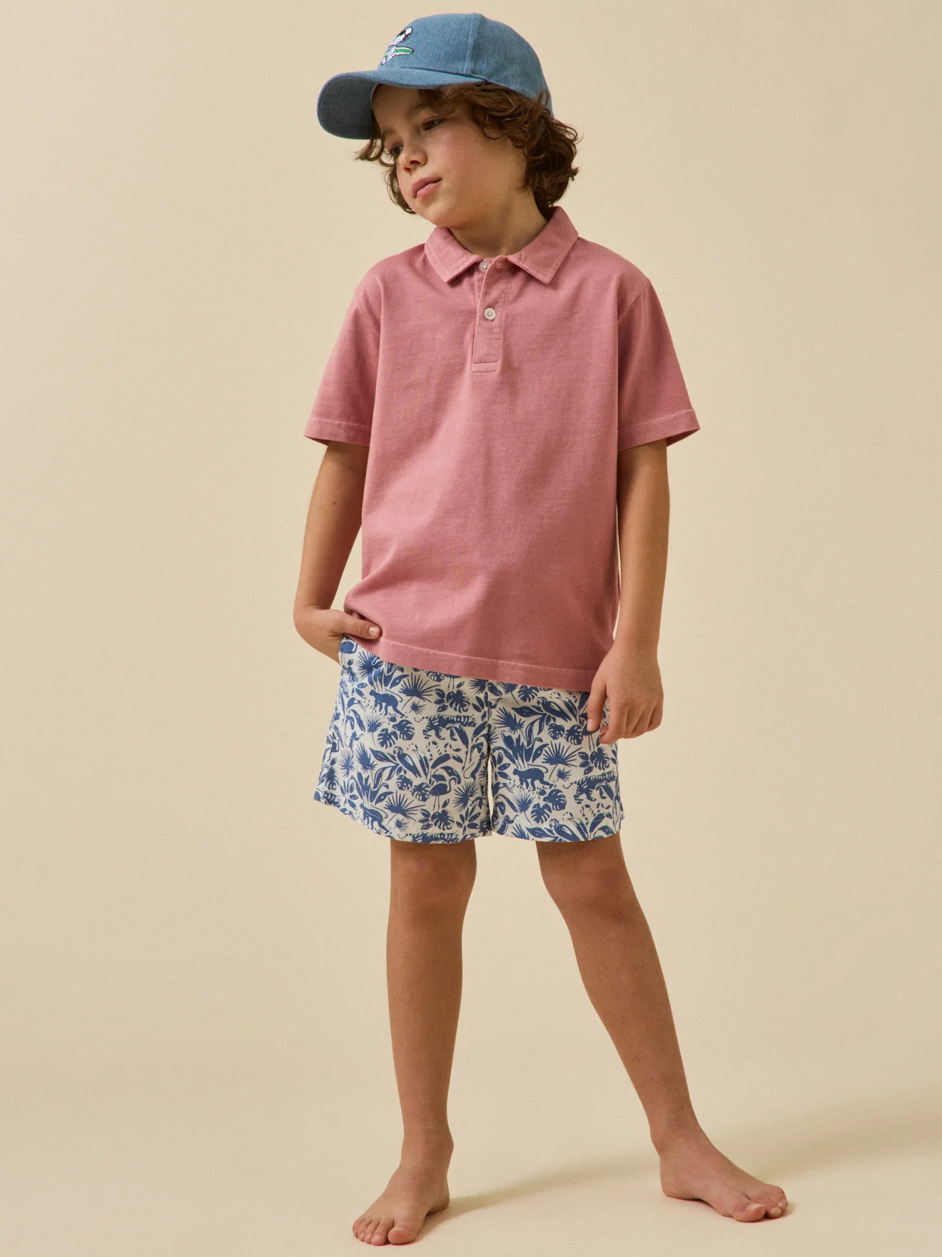 Jungen-Badeshorts mit Druckmuster « Dschungel » - Image 12