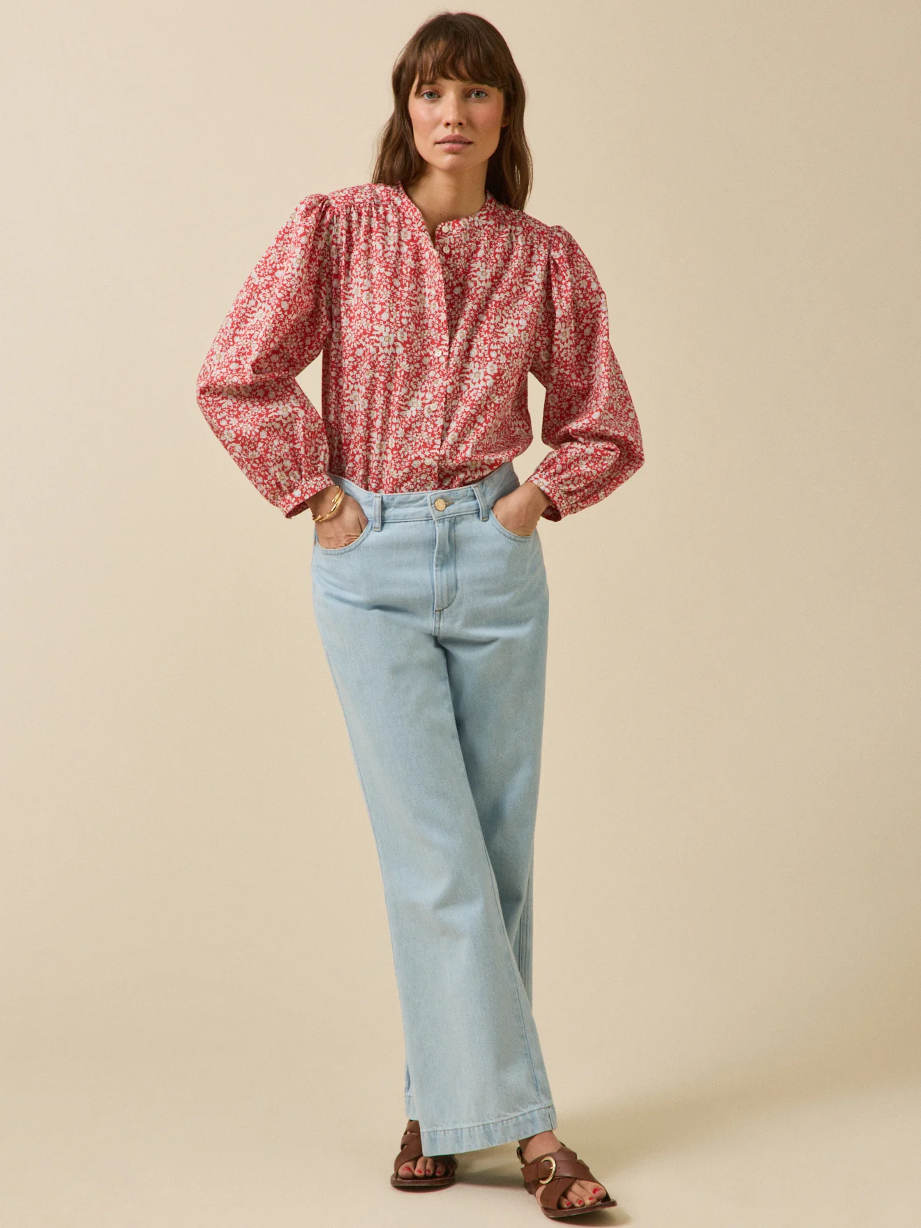 Damenbluse aus Liberty-Stoff - Limited Collection - Image 4