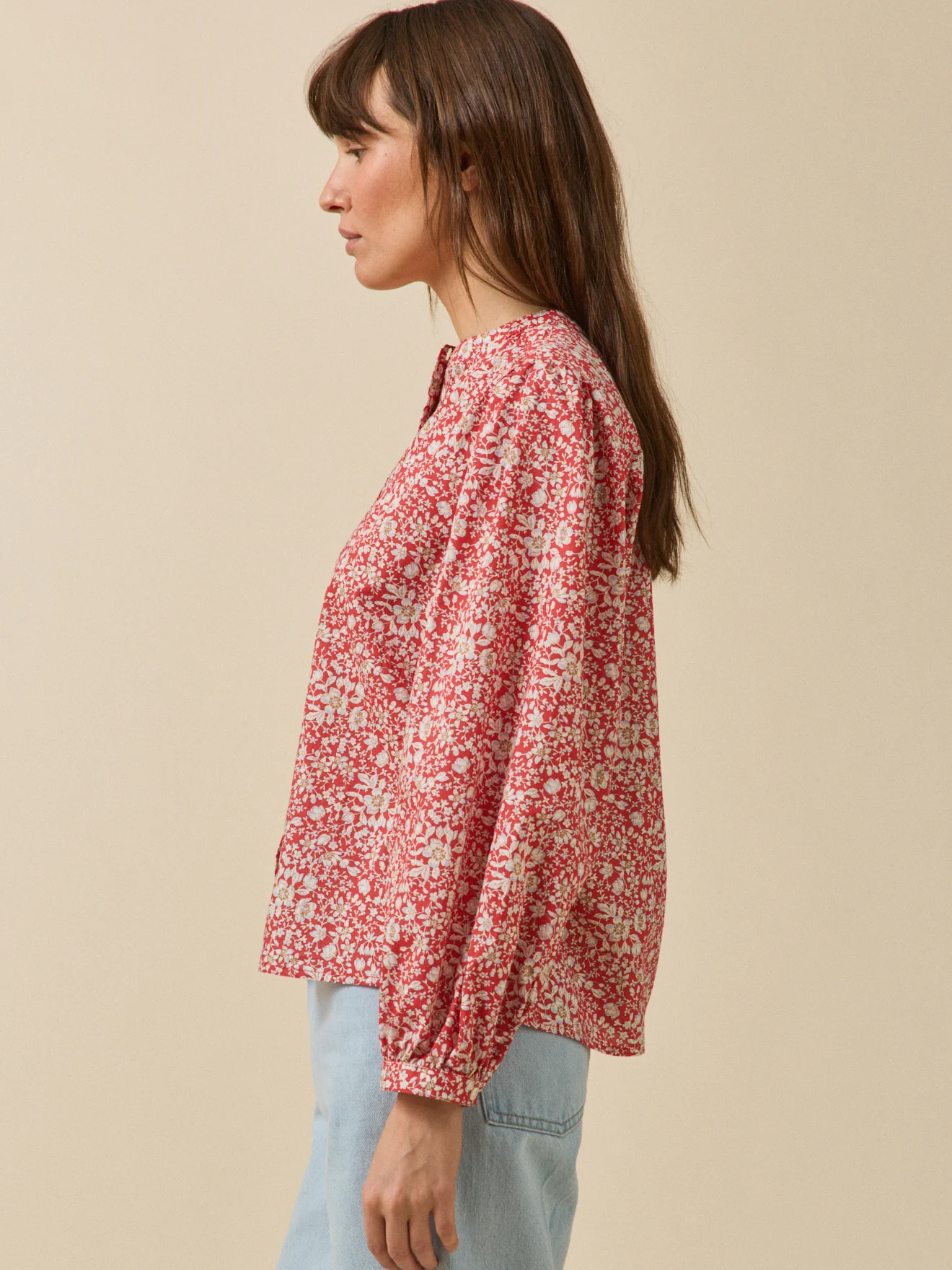 Damenbluse aus Liberty-Stoff - Limited Collection - Image 6
