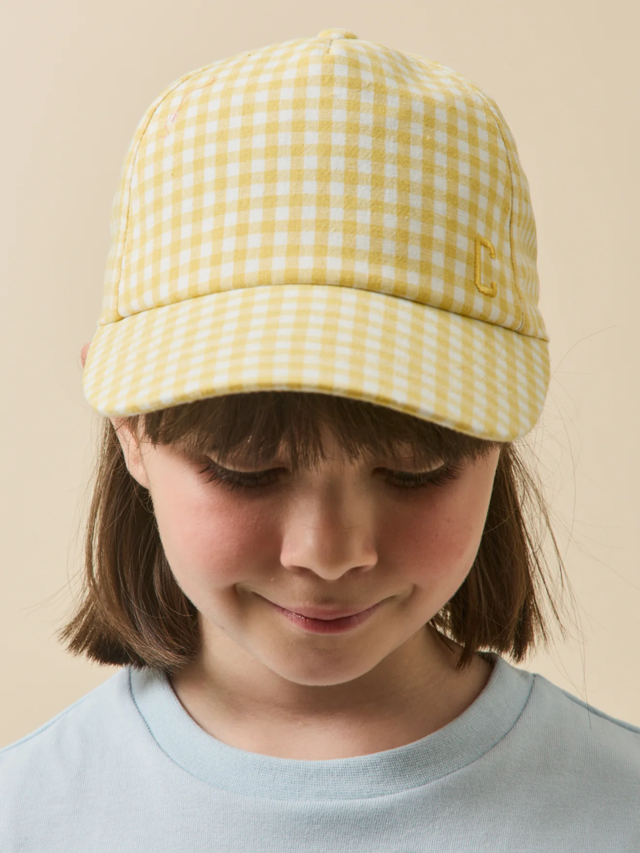 Mädchen-Cap im Vichy-Karo - Image 3