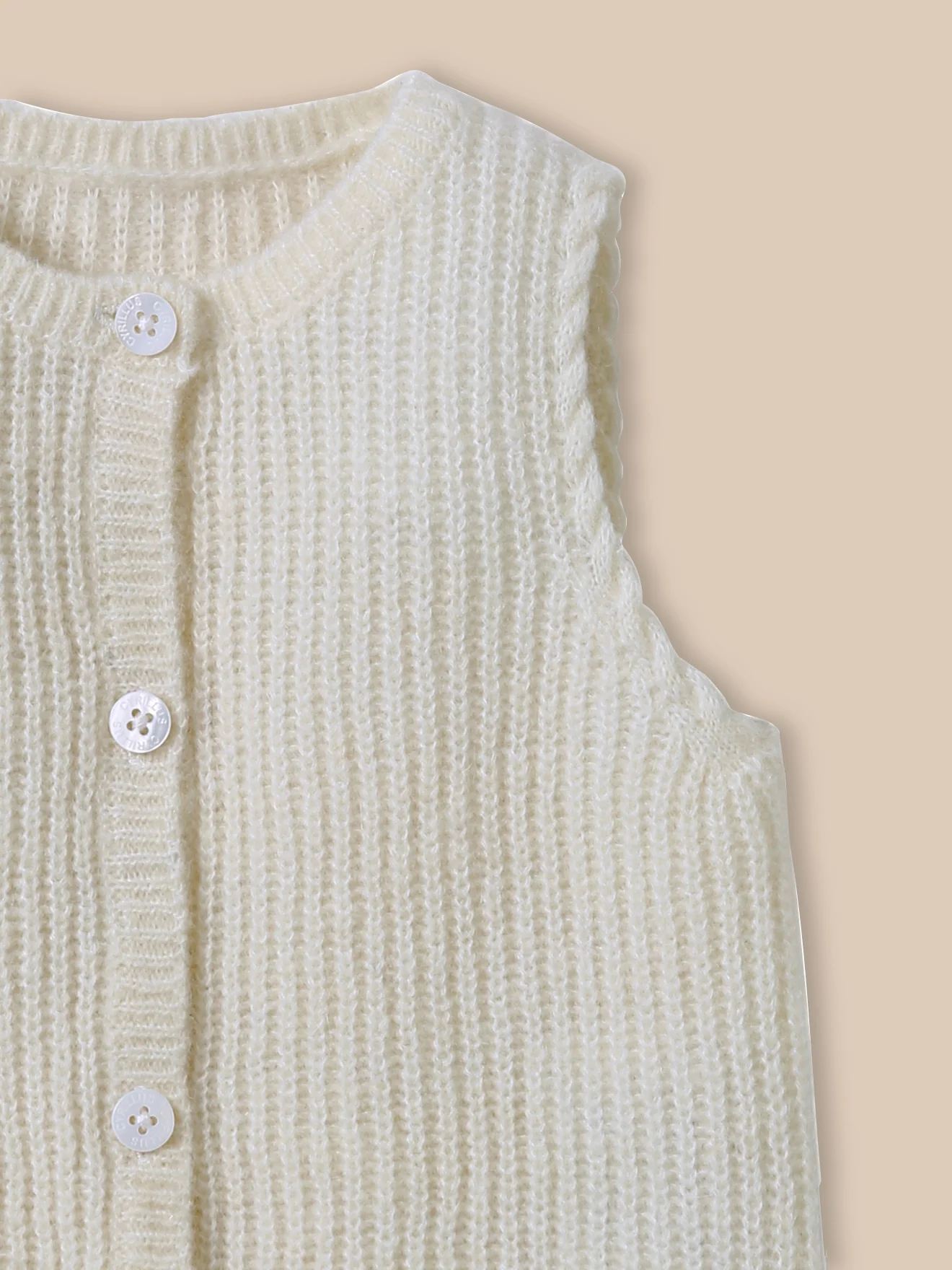 Baby-Weste Wolle und Mohair - Image 3