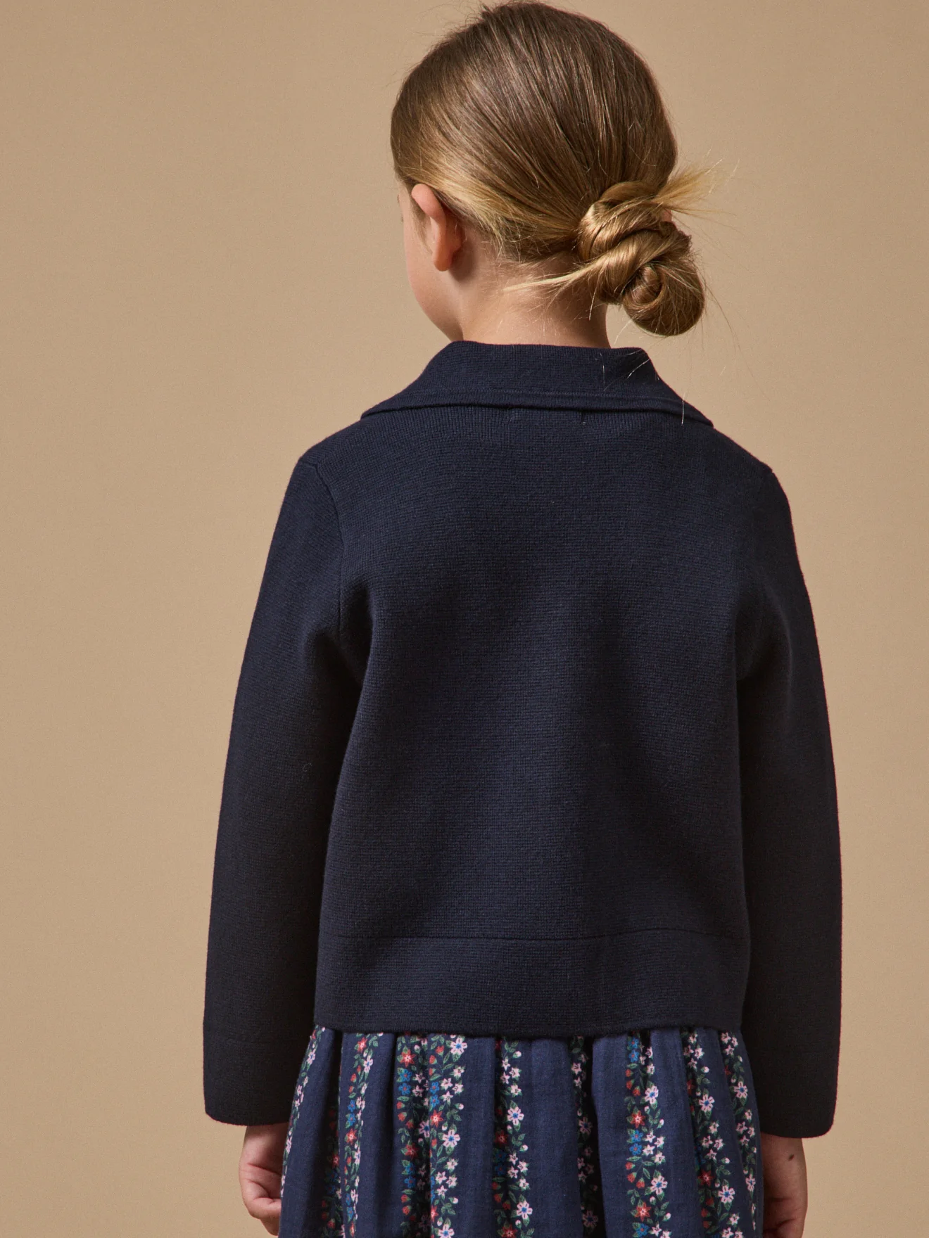 Mädchen-Cardigan aus Milano-Strick – Kollektion « Junior » - Image 3