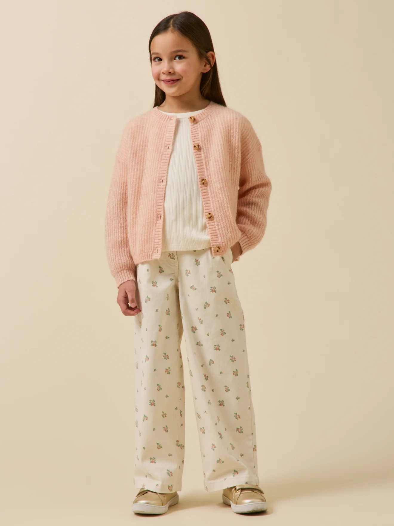 Mädchen-Cardigan mit Wolle und Mohair - Image 6