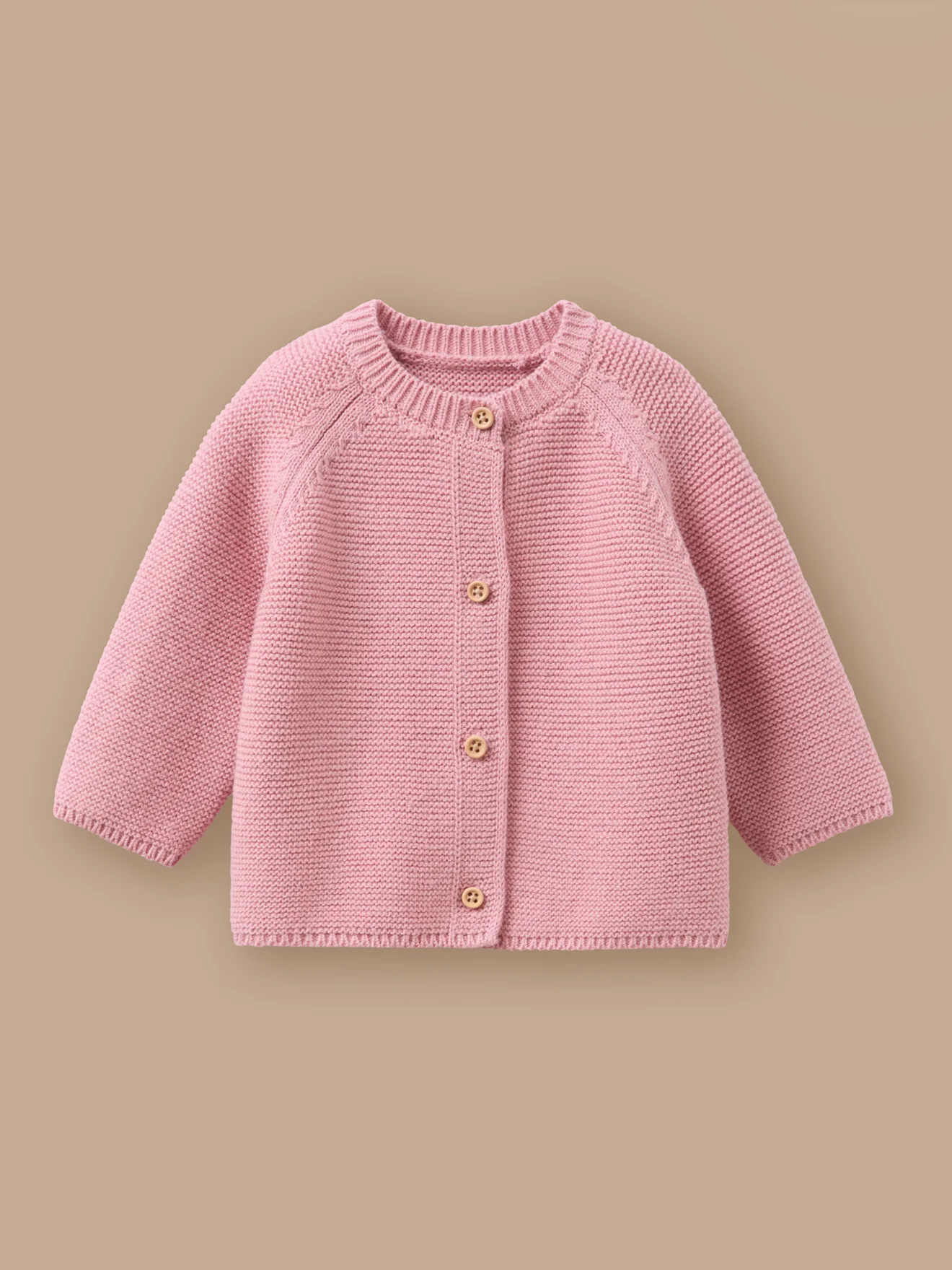 BabyCardigan aus Bio-Baumwolle