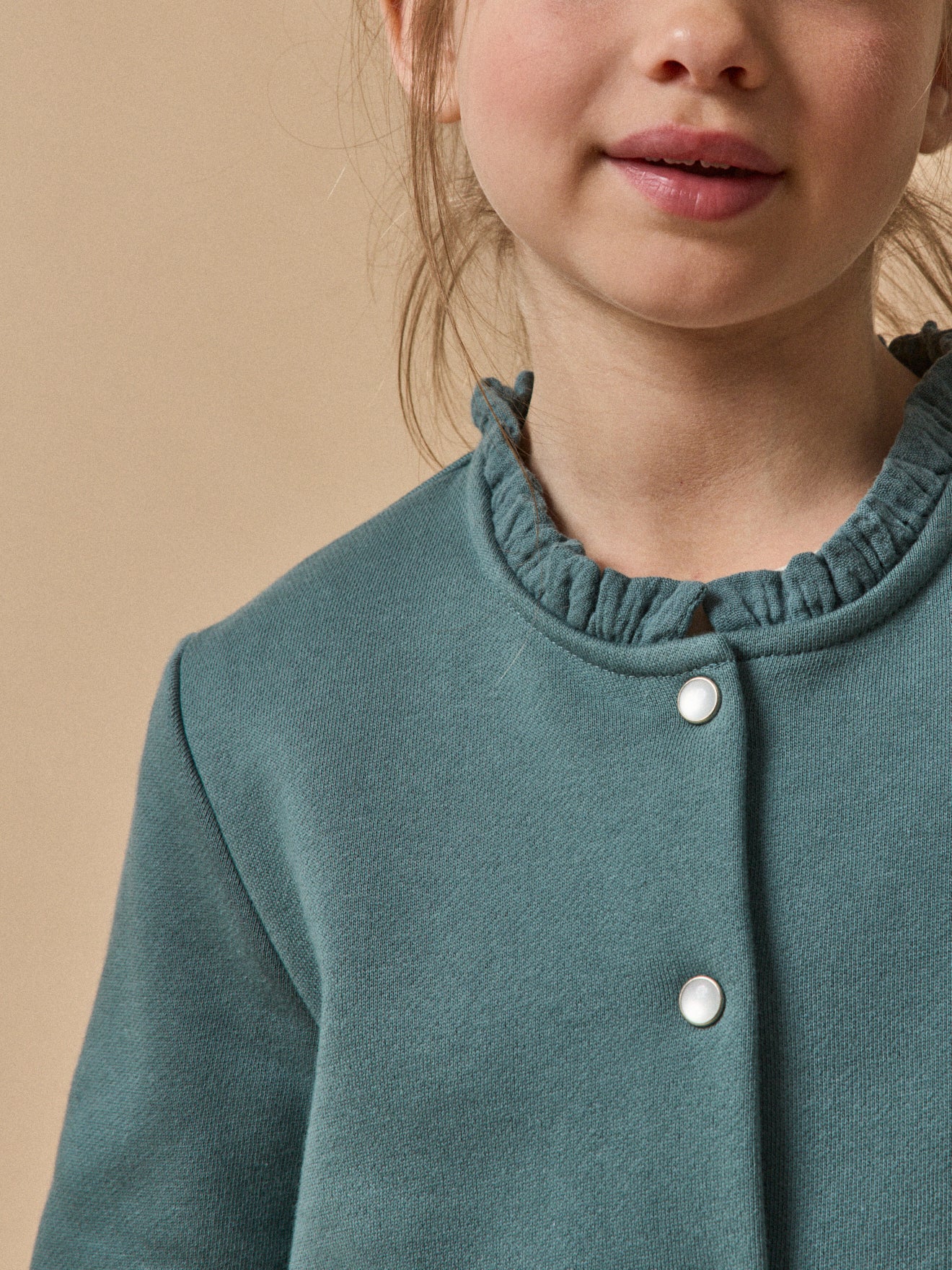 Mädchen-Cardigan aus Molton – Bio-Baumwolle - Image 3