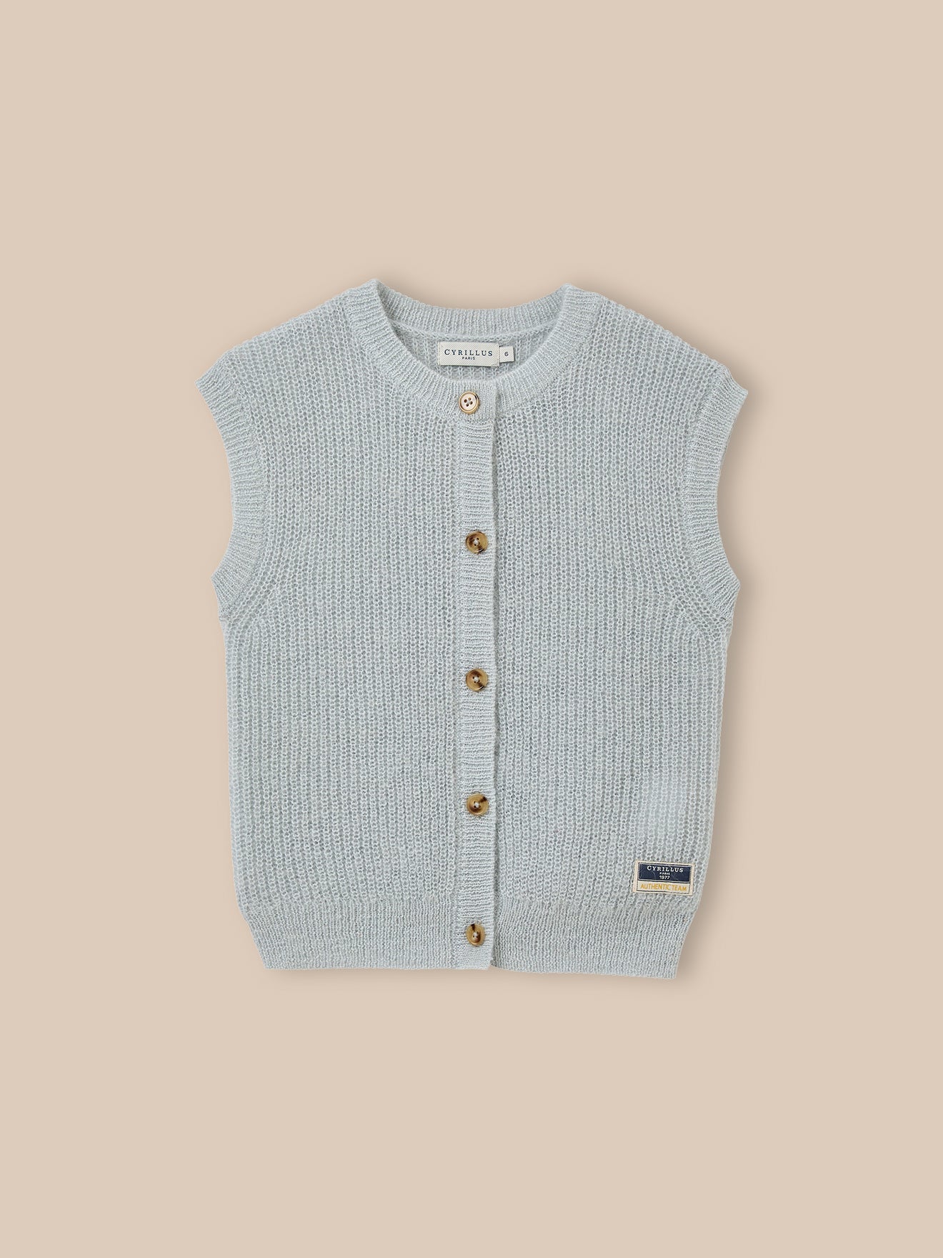 Mädchen-Cardigan aus Wolle und Mohair - Image 7