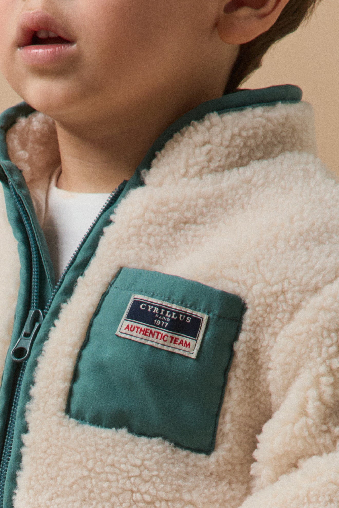Baby-Cardigan aus Sherpa - Image 4