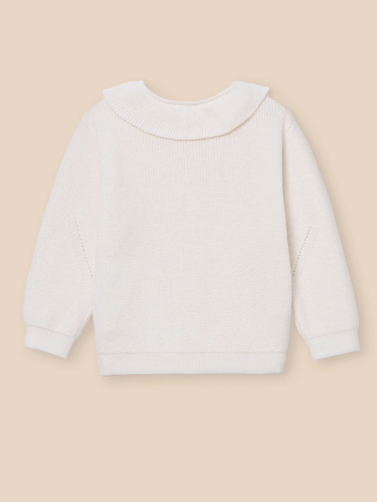 Strickjacke aus Bio-Baumwolle und Wolle, Baby - Image 5