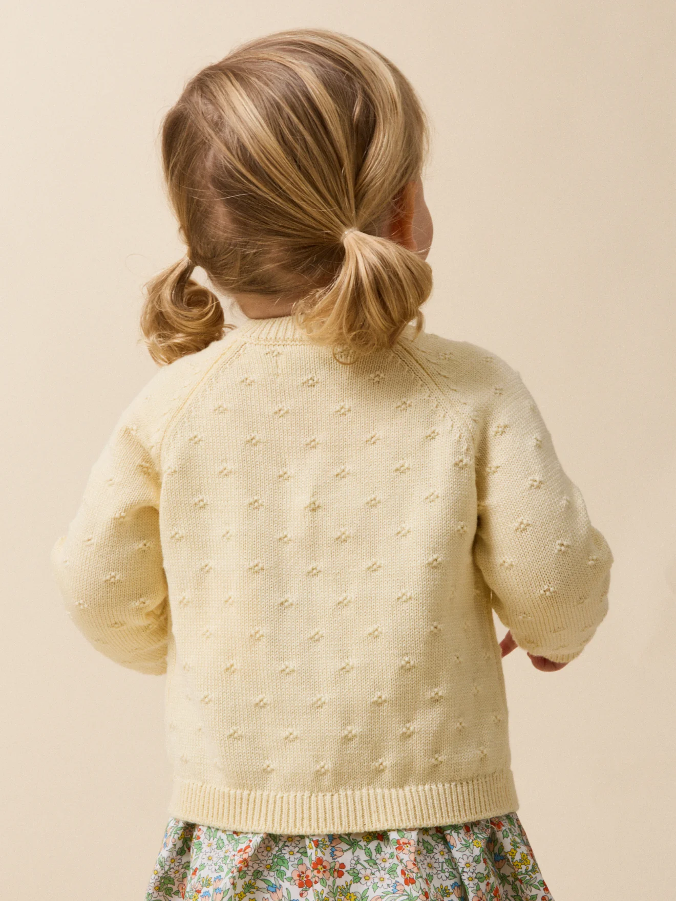 Baby-Cardigan mit Lochmuster – Bio-Baumwolle - Image 3