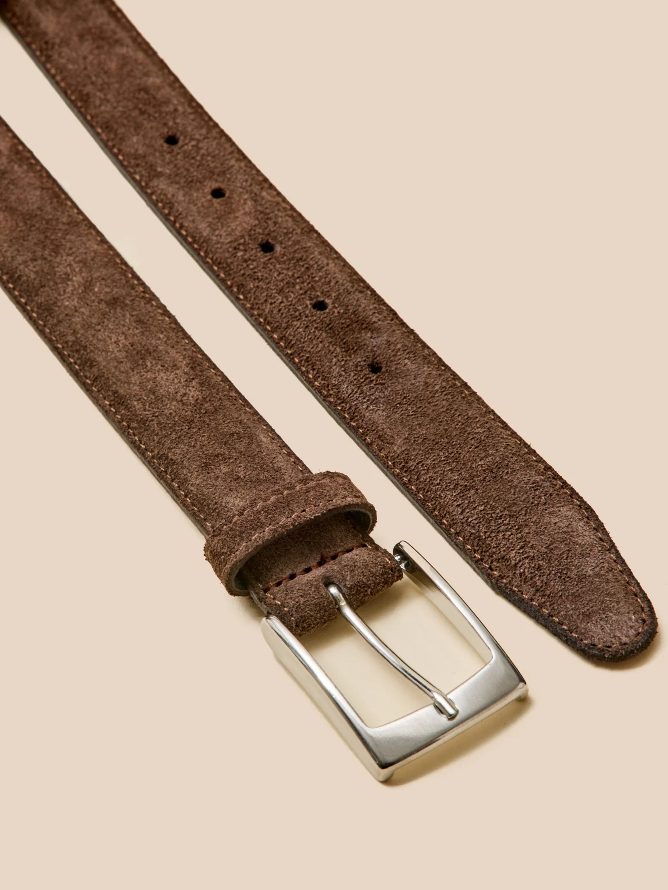Herrengürtel aus Veloursleder - Image 4