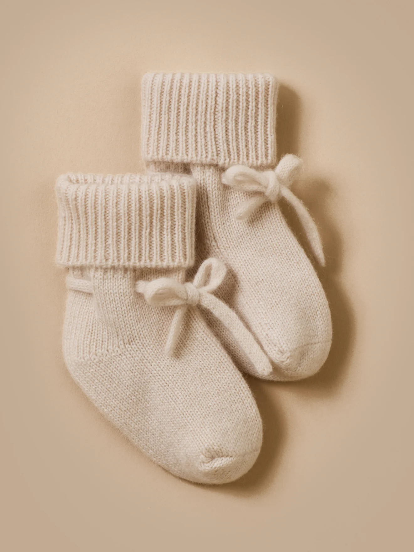Babyschuhe aus Kaschmir
