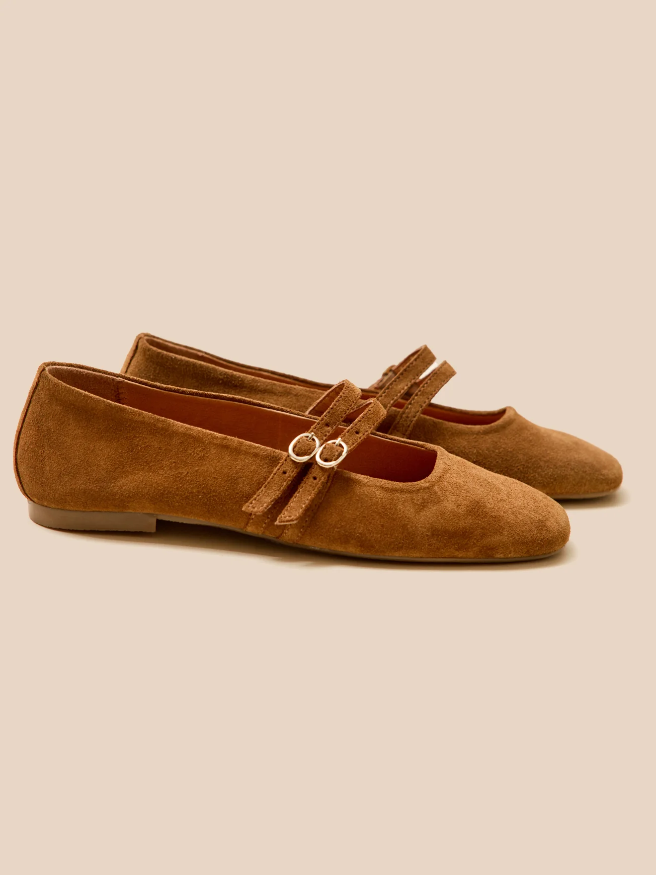 Damen-Ballerinas mit 2 Riemen - Image 6