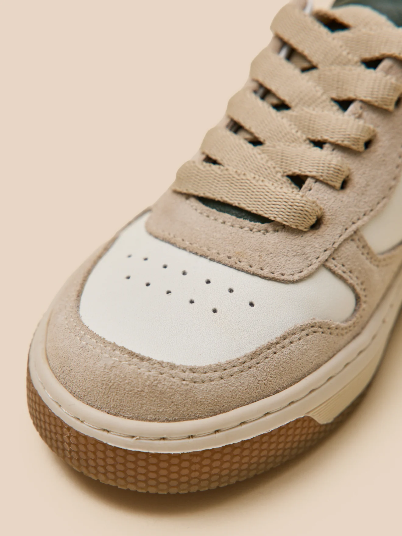 Jungen-Sneaker aus Leder, zweifarbig - Image 4