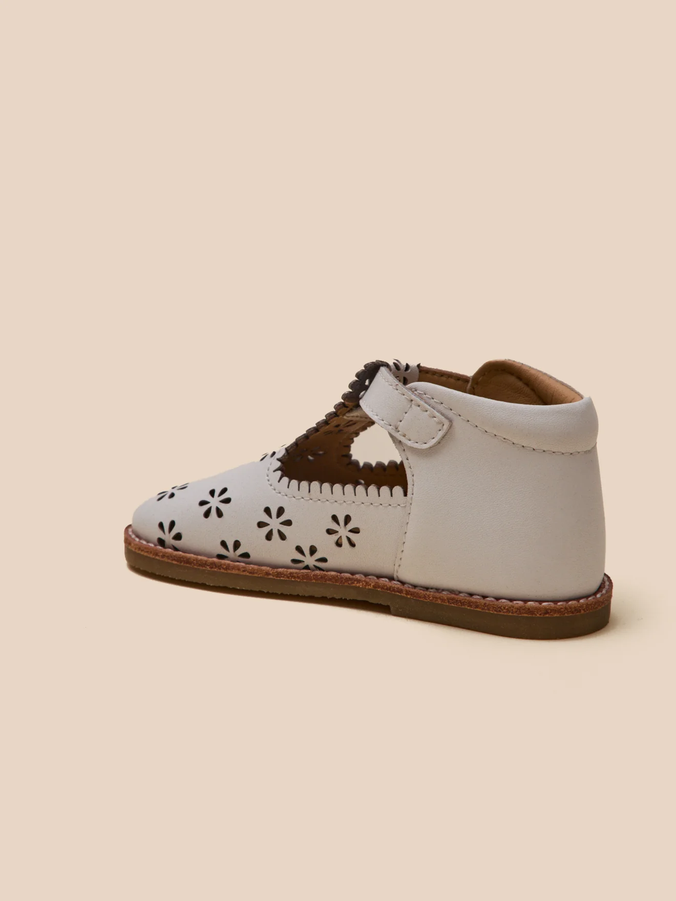 Baby-Salomés aus Leder mit Lochmuster - Image 3