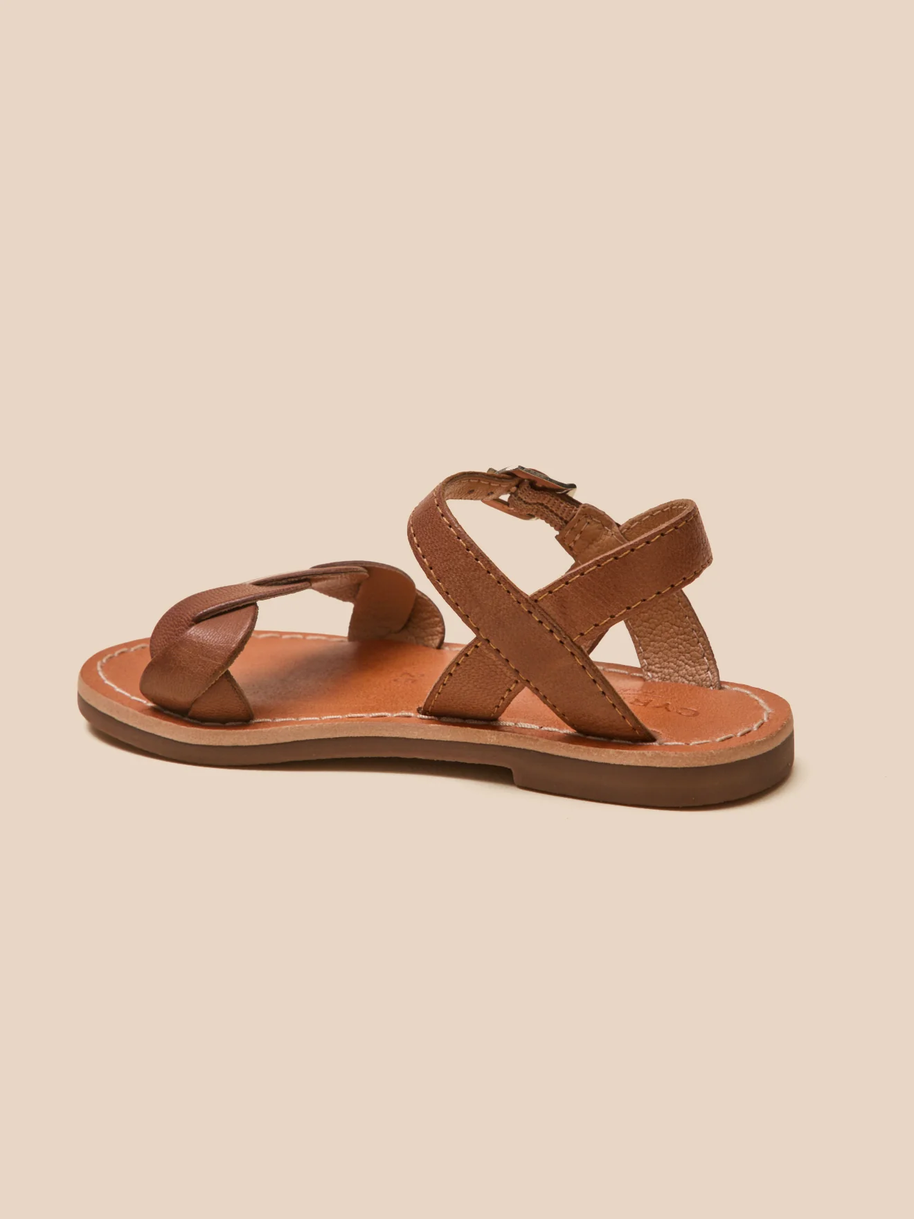 Mädchen-Sandalen aus Leder, geflochten - Image 3