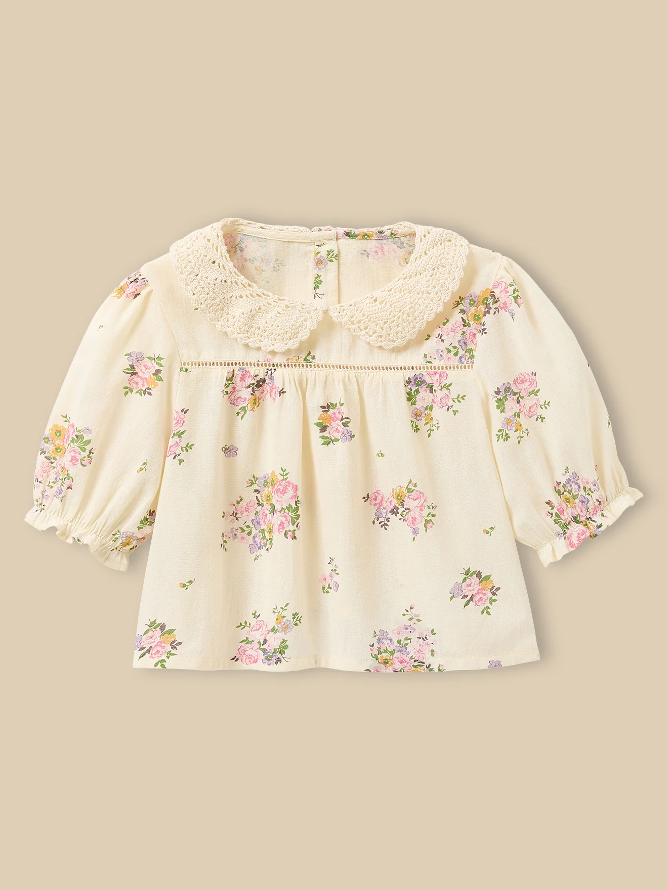 Mädchenbluse mit Bouquetmuster – CYRILLUS X EMILE & IDA - Image 6