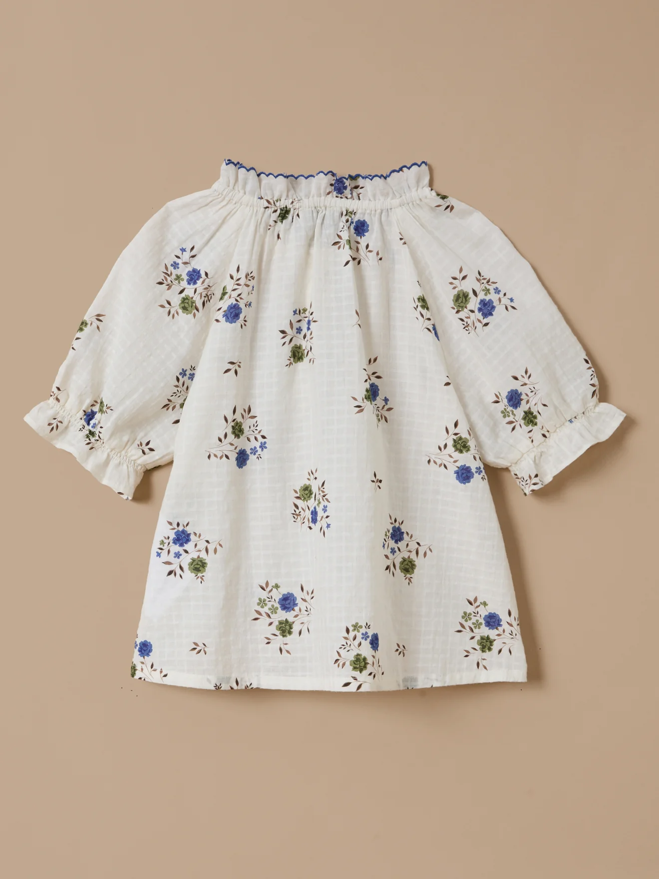 Mädchenbluse aus bedruckter Dobby-Baumwolle - Image 6