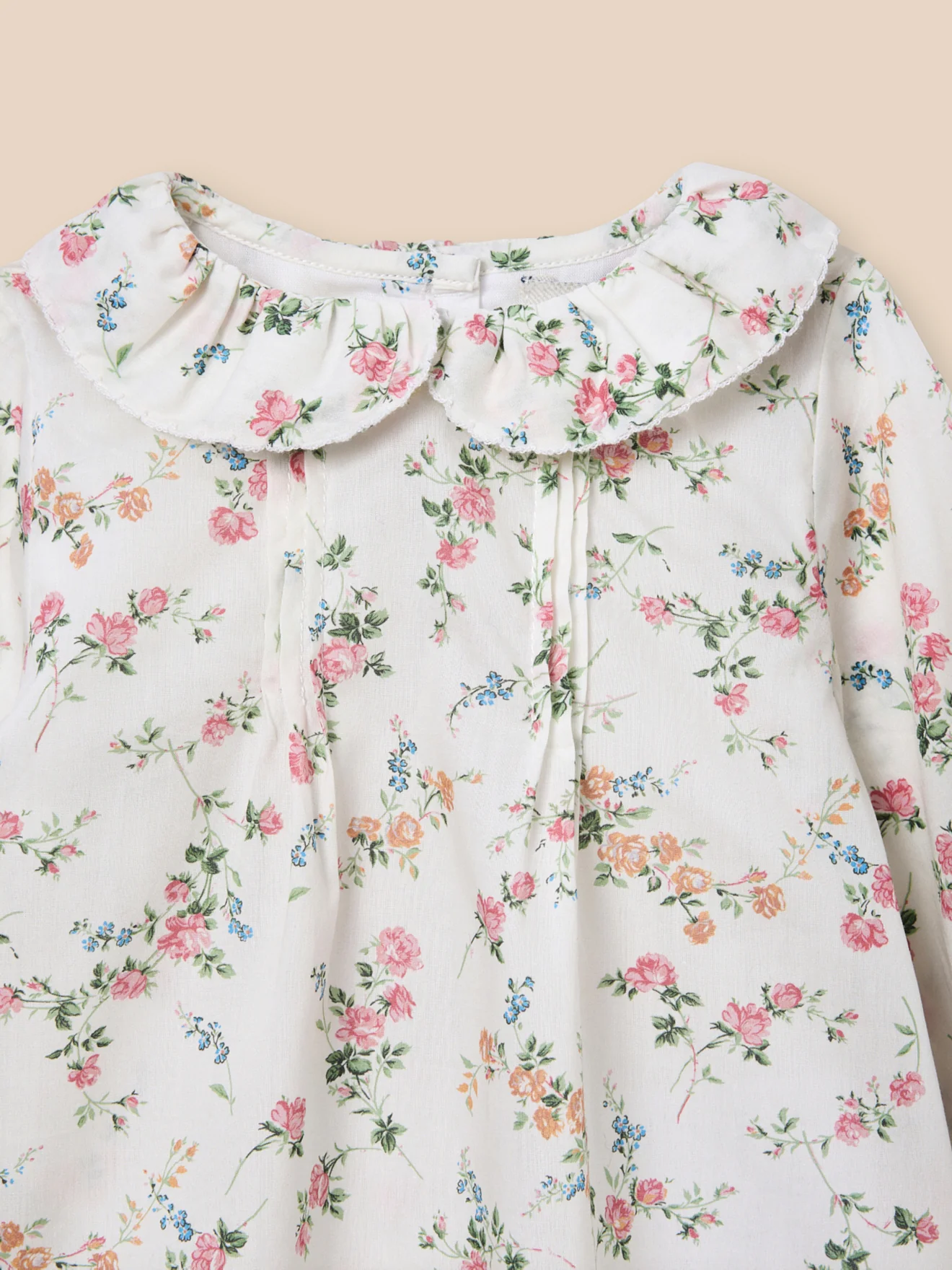 Bluse aus Liberty-Stoff, Baby - Image 3