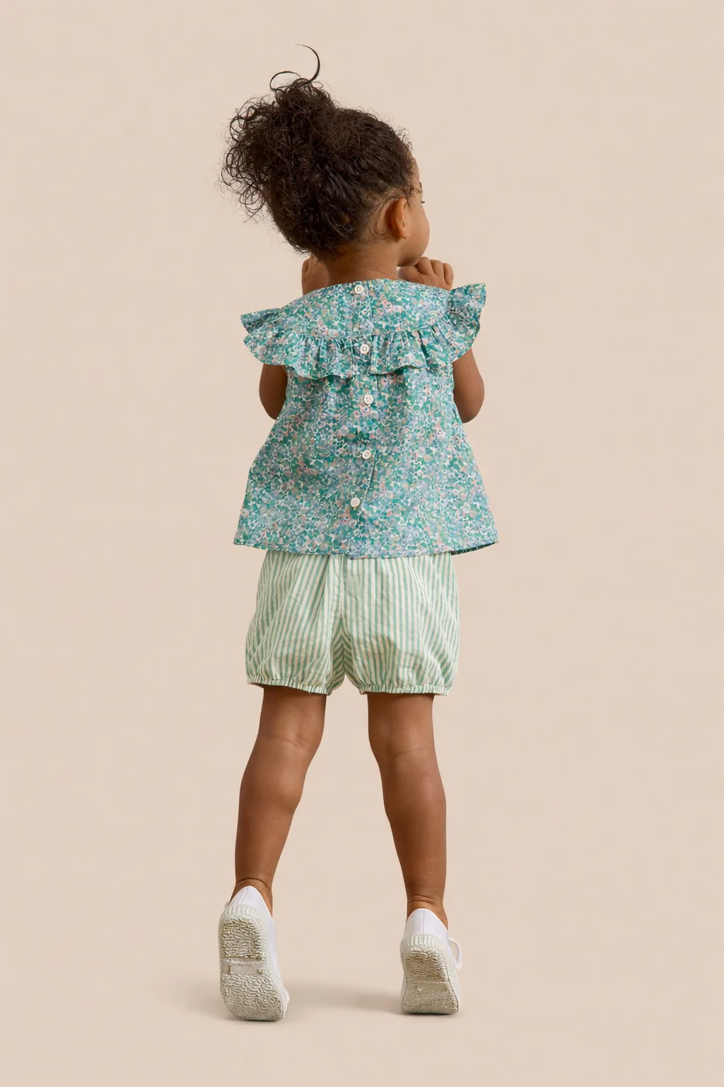 Baby-Top aus Liberty®-Stoff « Harriet » - Image 3