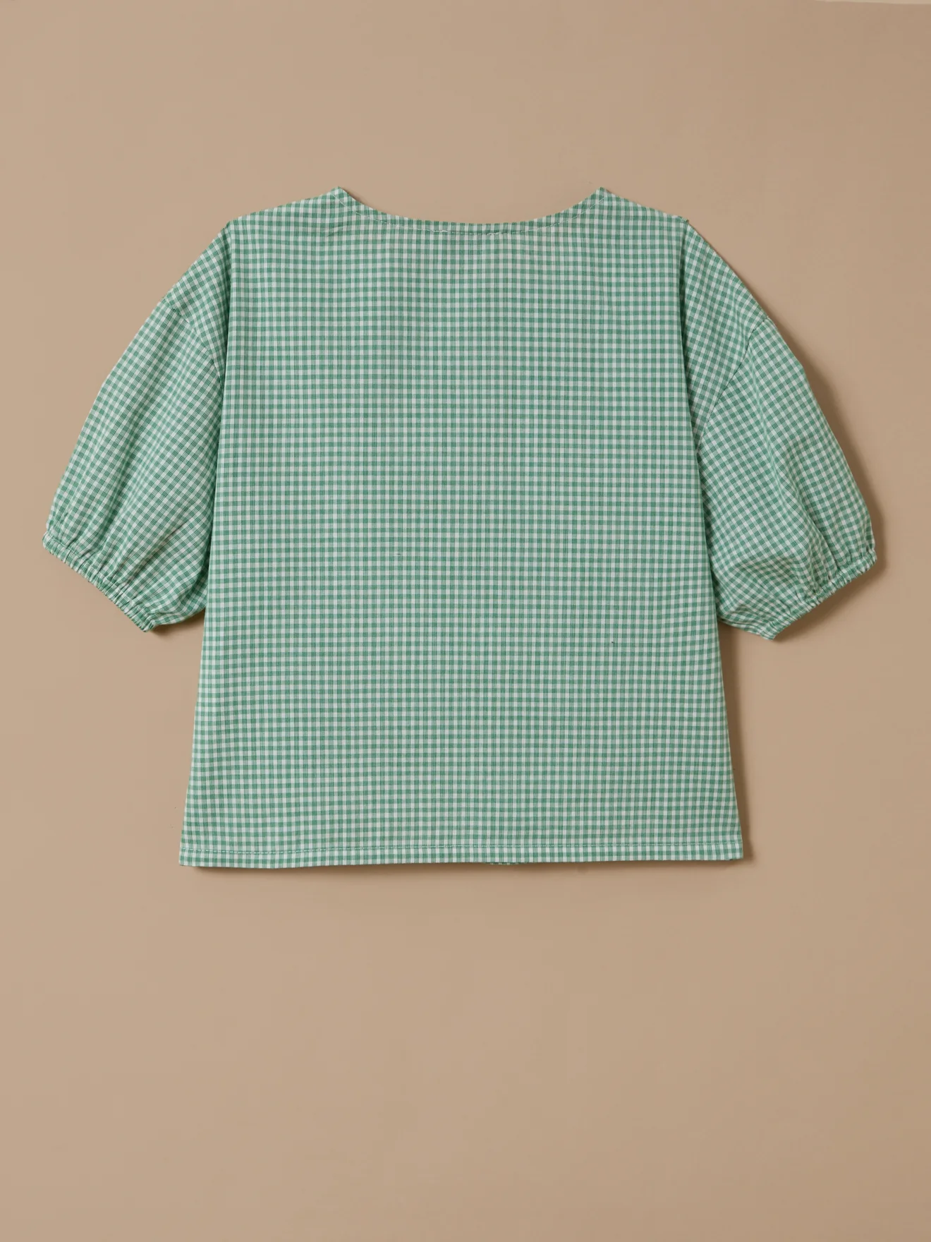 Mädchenbluse mit Vichy-Karomuster - Image 6