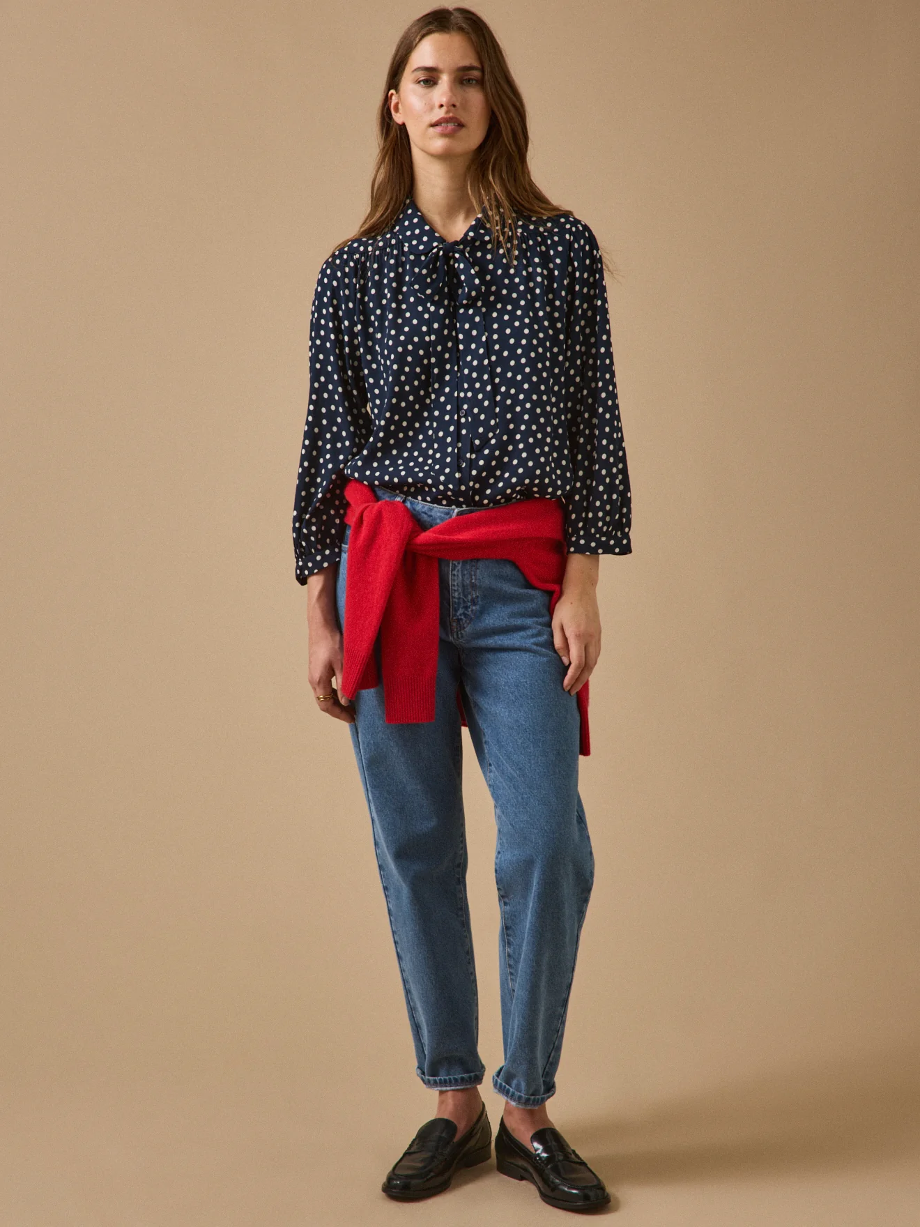 Getupfte Damen-Hemdbluse - Image 5