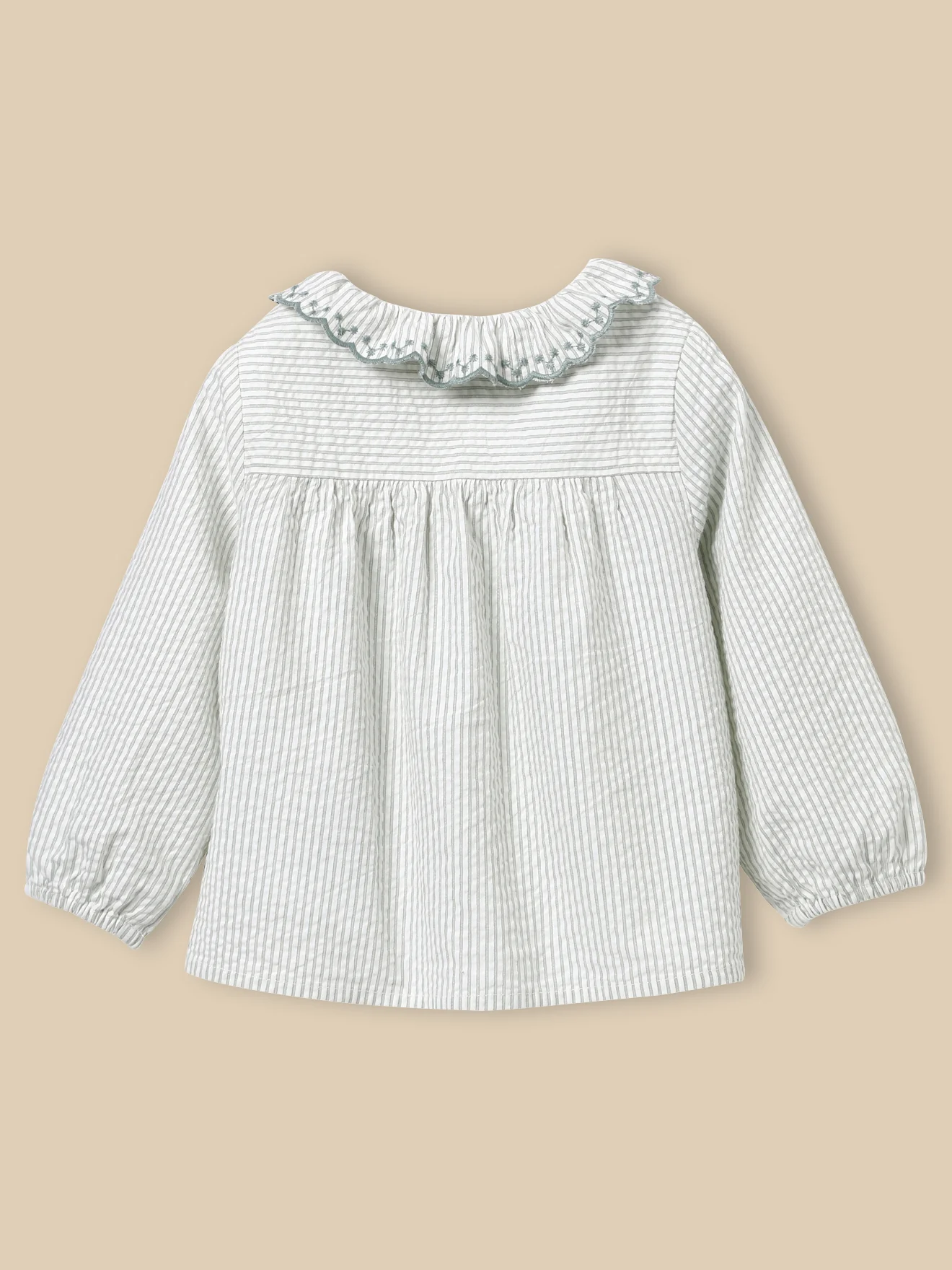 Bluse mit besticktem Kragen, Baby - Image 6