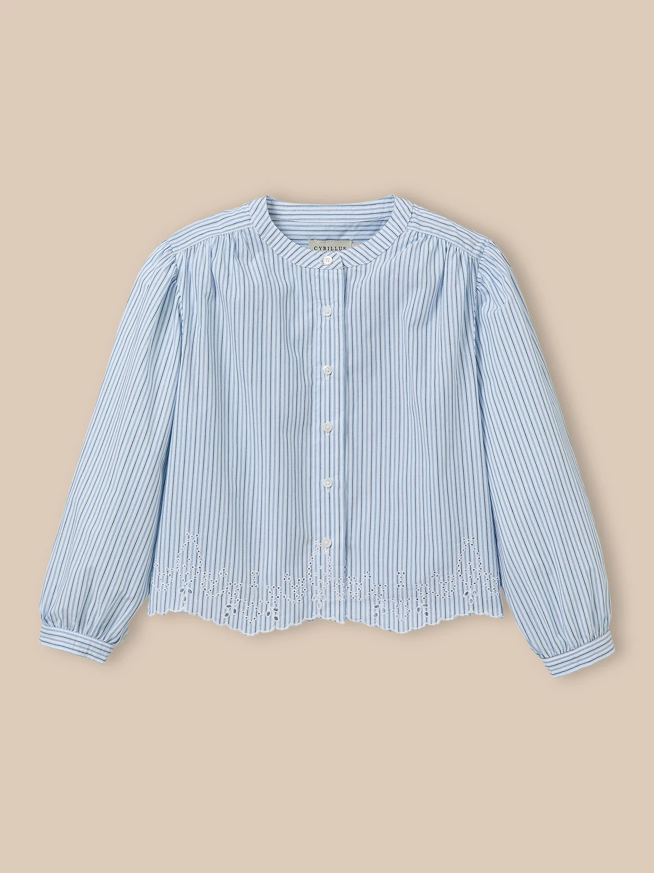 Gestreiftes Mädchenhemd – Kollektion « Junior » - Image 6