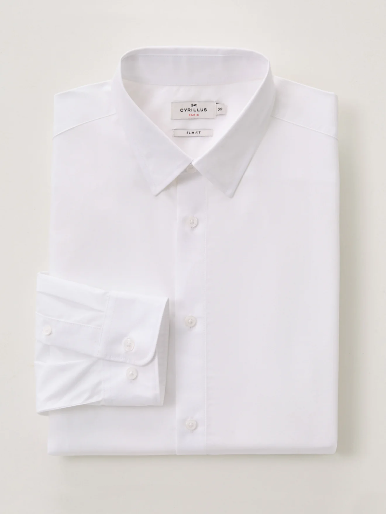 Einfarbiges Herren Slim Fit Hemd aus Easy Care-Popeline - Image 5