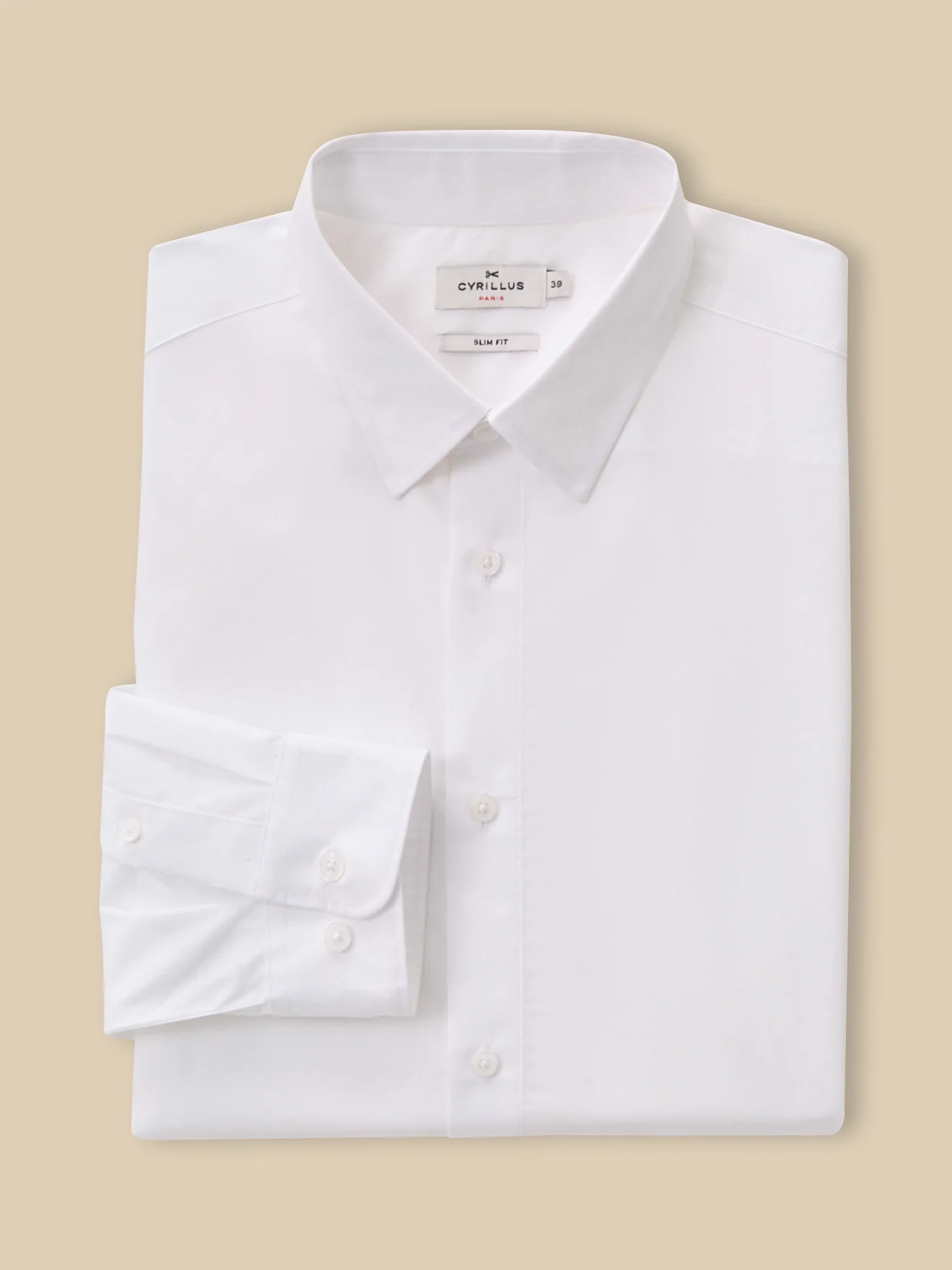 Einfarbiges Herren Slim Fit Hemd aus Easy Care-Popeline - Image 7