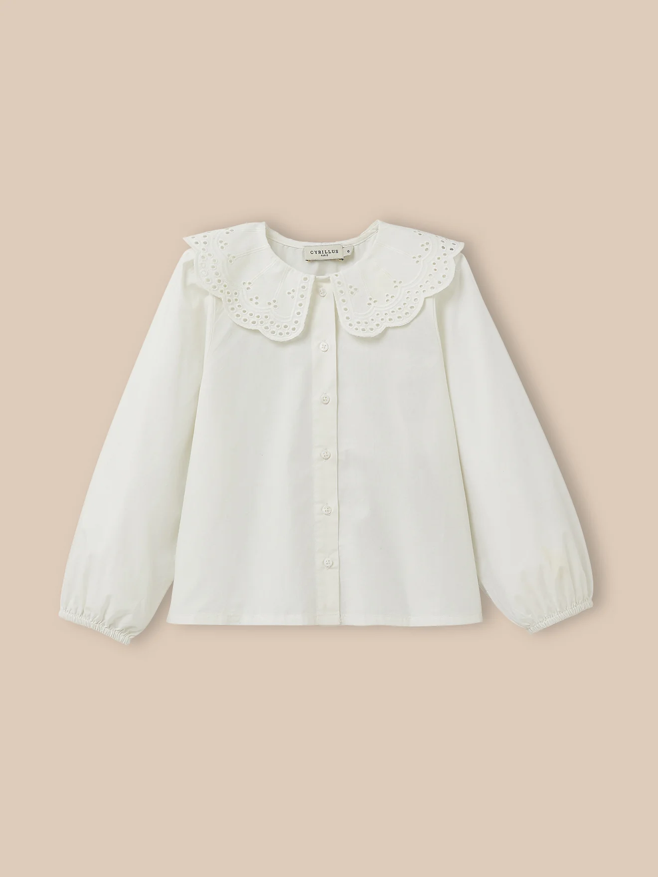 Mädchenbluse, mit Maxi-Kragen - Image 6