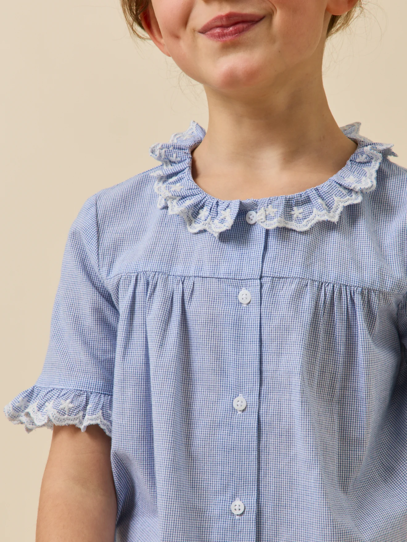 Mädchenbluse mit Stickerei - Image 3