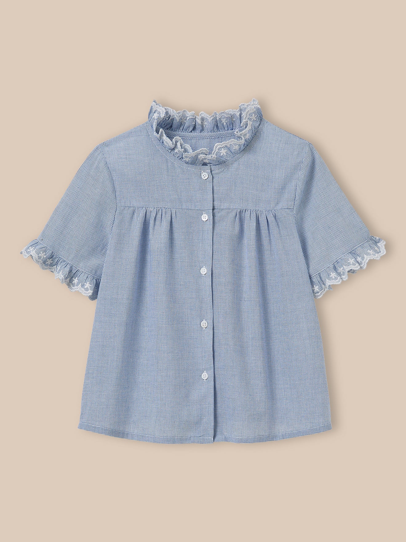 Mädchenbluse mit Stickerei - Image 6