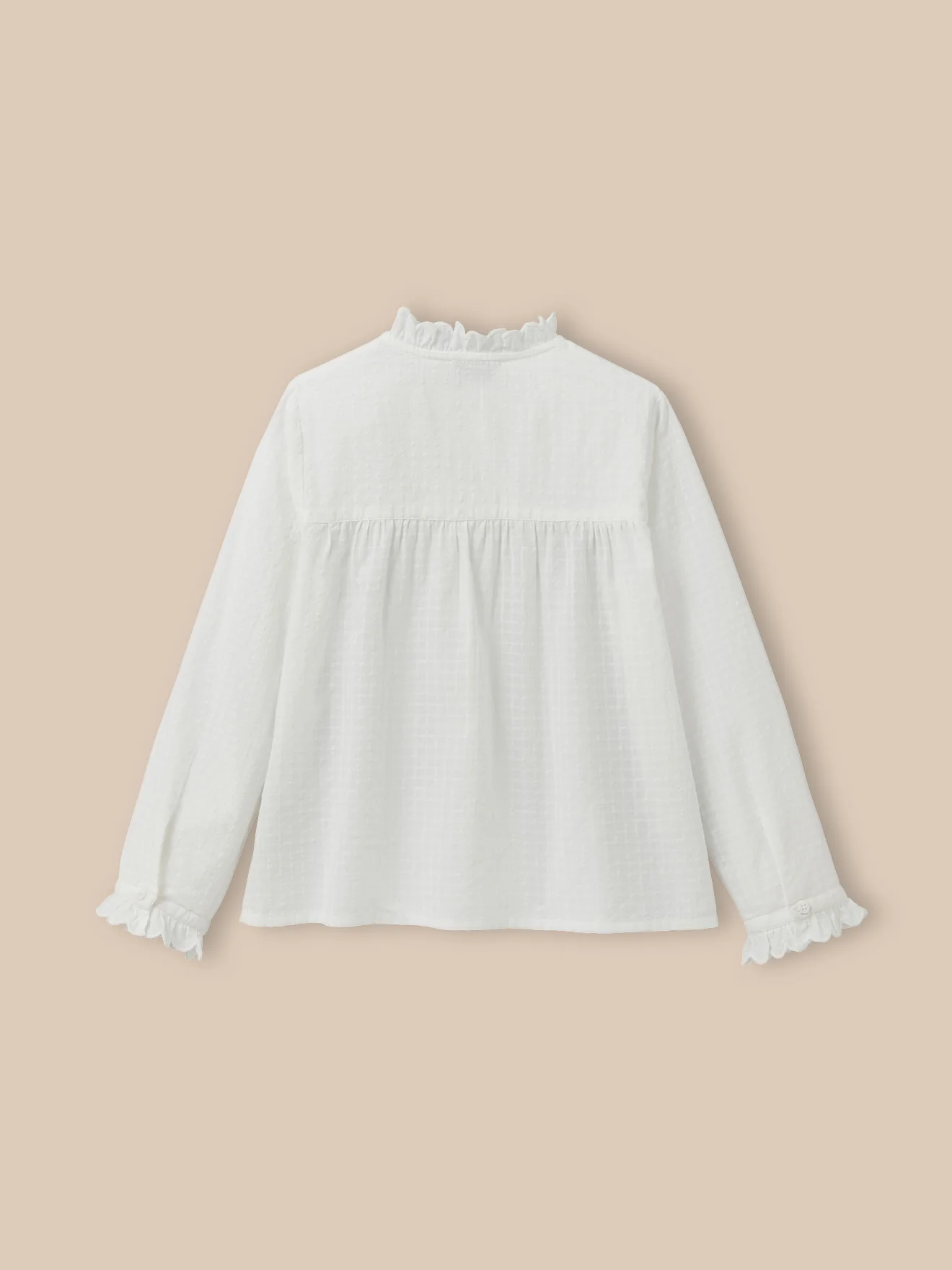 Mädchenbluse, mit Volants - Image 7