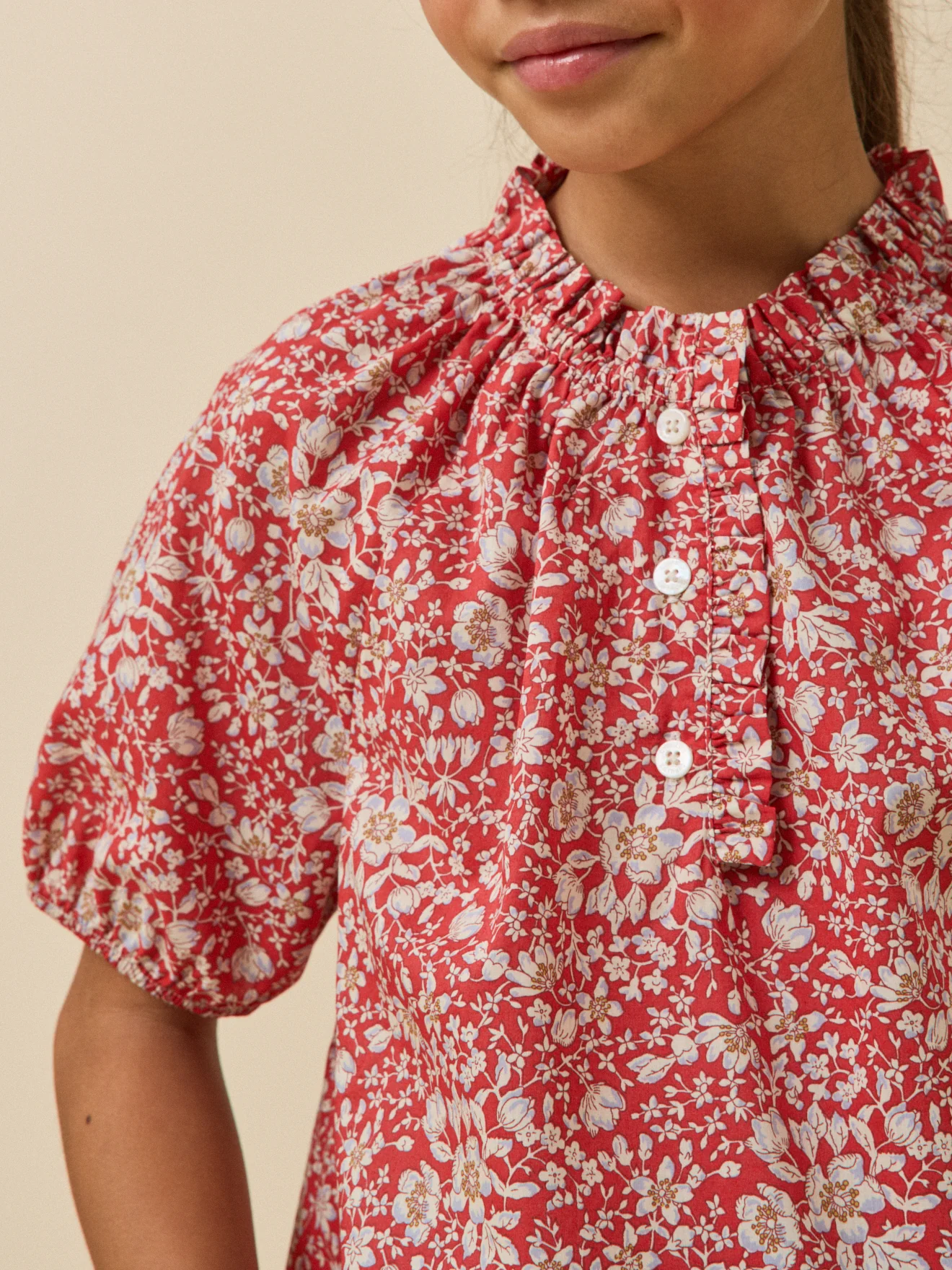 Mädchen-Bluse aus Liberty®-Stoff Lizzie - Image 3