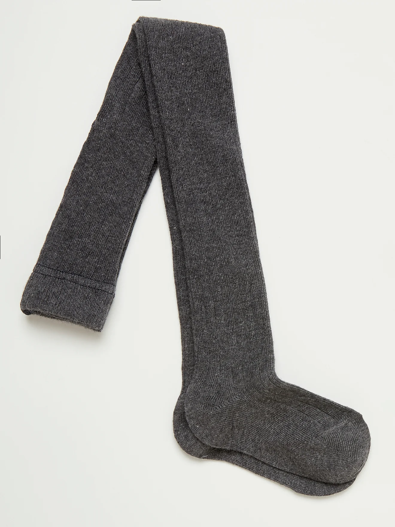 Mädchen-Strumpfhose aus Rippstrick