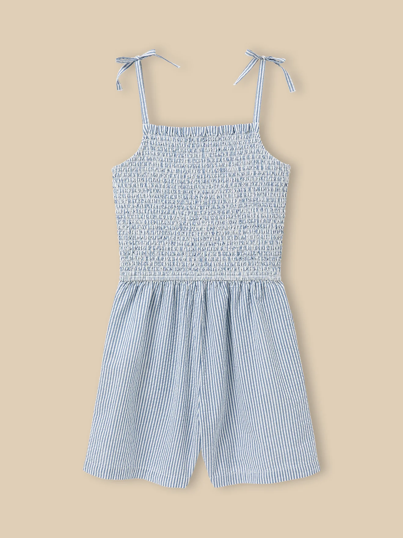Mädchen-Kurzoverall aus Seersucker - Image 6
