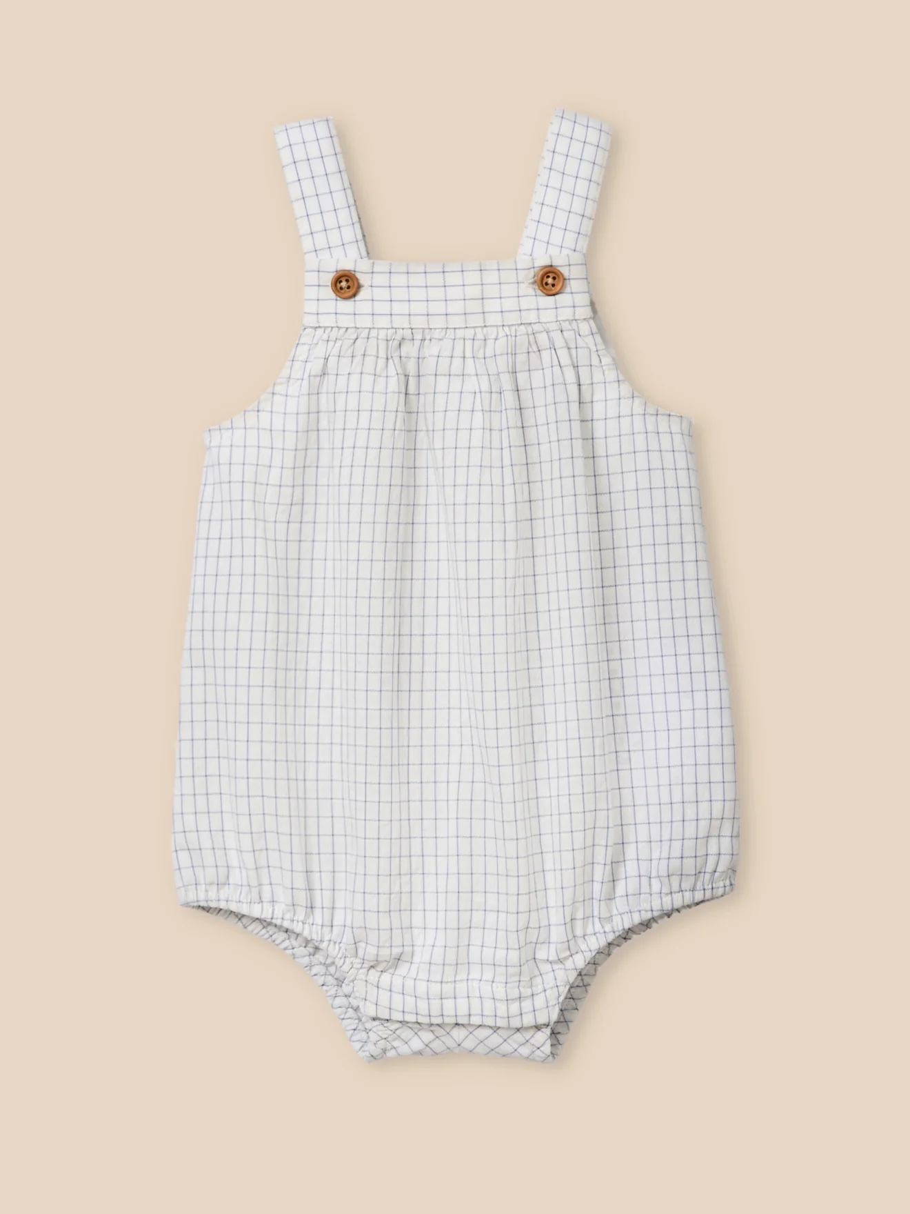 Babystrampler aus Seersucker
