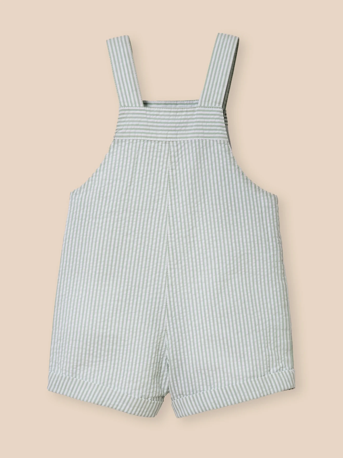 Baby-Latzshorts mit Vichy-Karos - Image 2