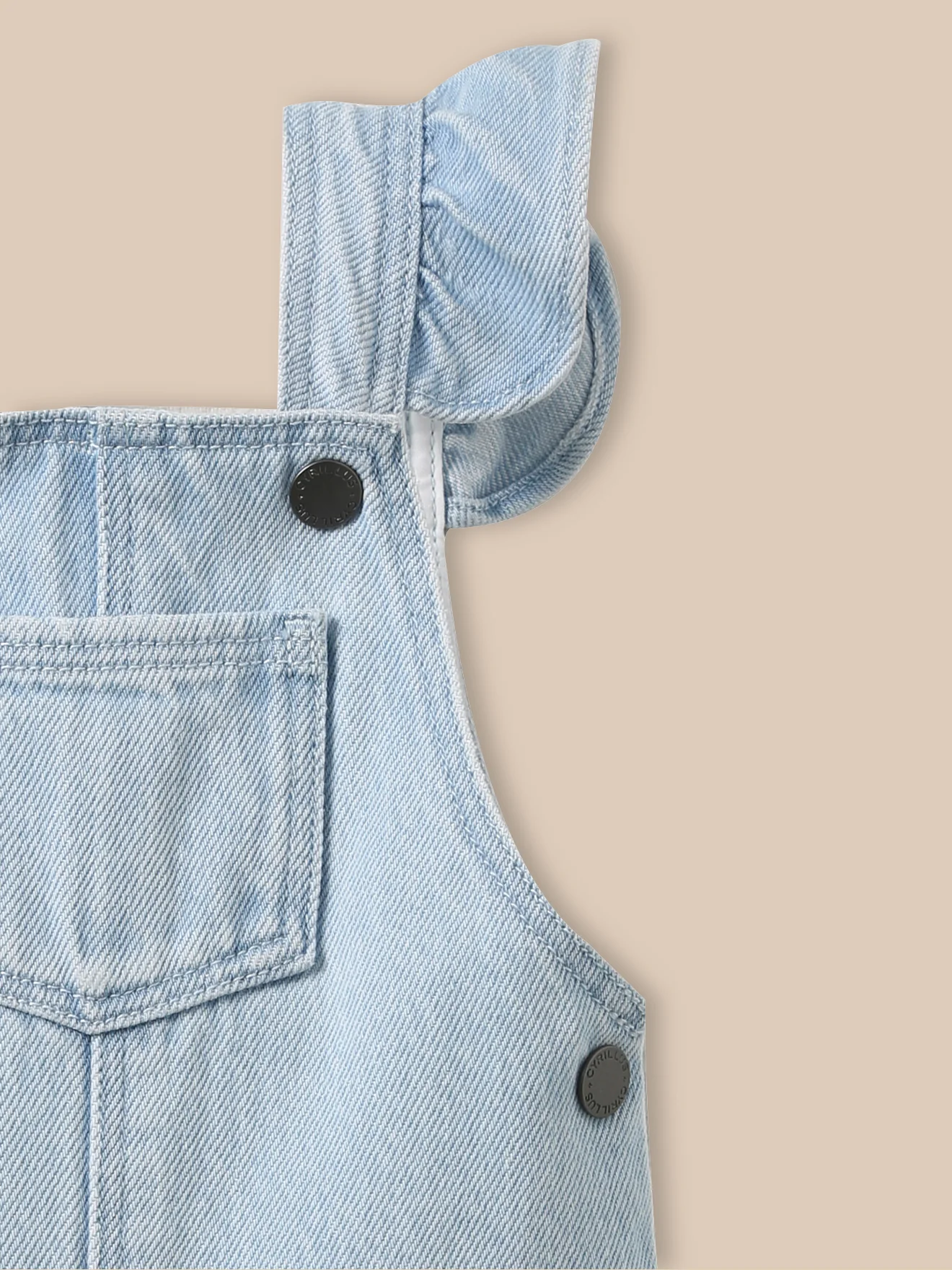 Latzhose aus Denim, Baby - Image 3