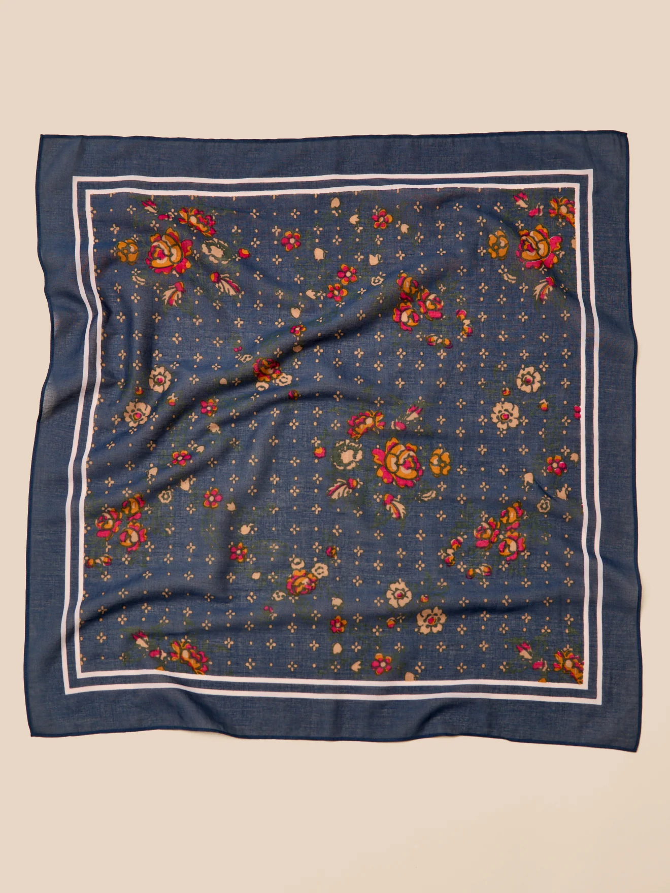 Damenschal mit Blumenmuster - Image 3