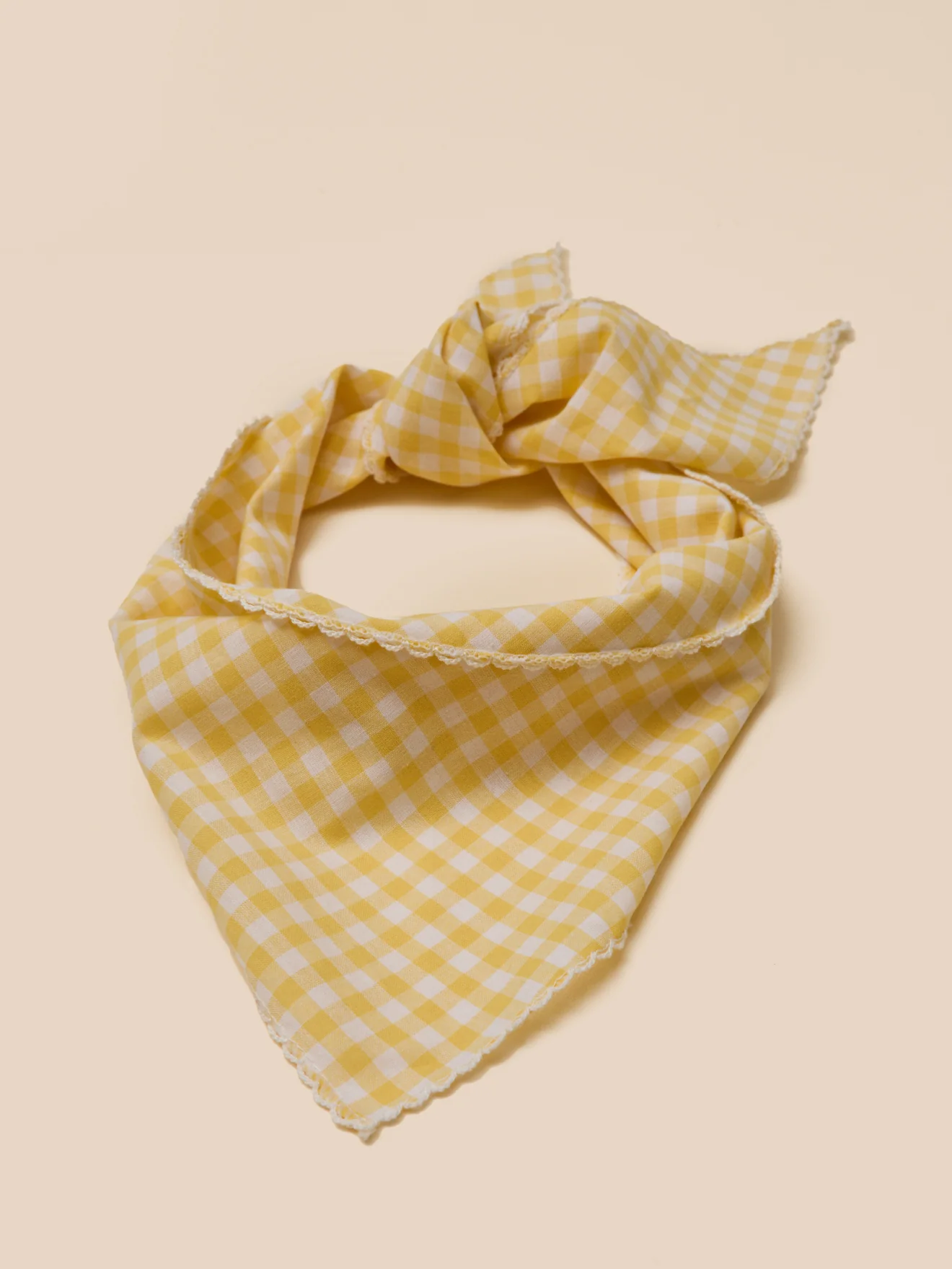 Mädchen-Schal mit Vichy-Karos - Image 2