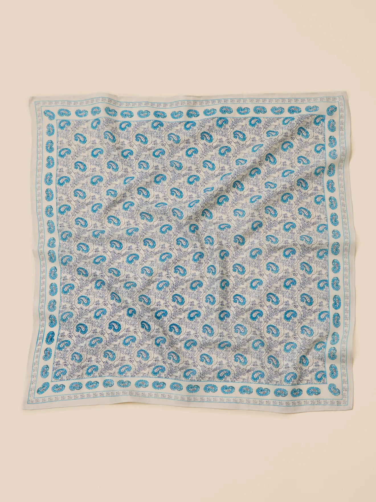 Damenschal aus Baumwolle mit Paisley-Muster - Image 2