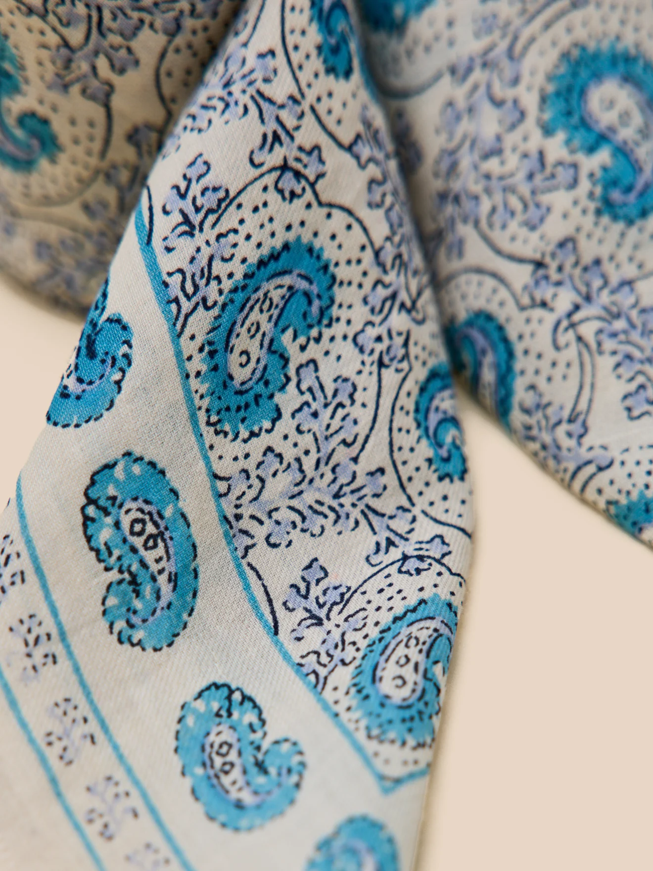 Damenschal aus Baumwolle mit Paisley-Muster - Image 3