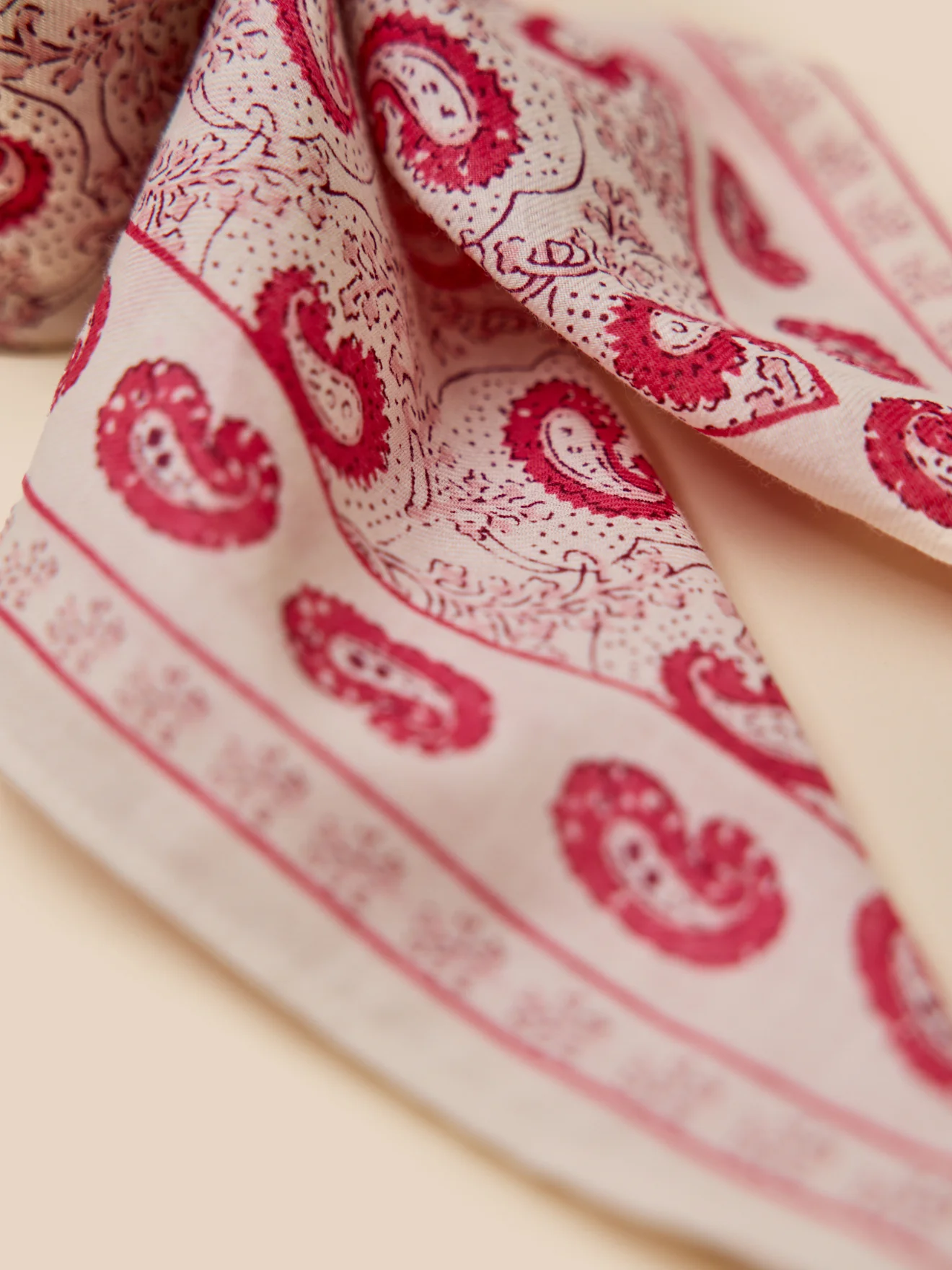 Damenschal aus Baumwolle mit Paisley-Muster - Image 3