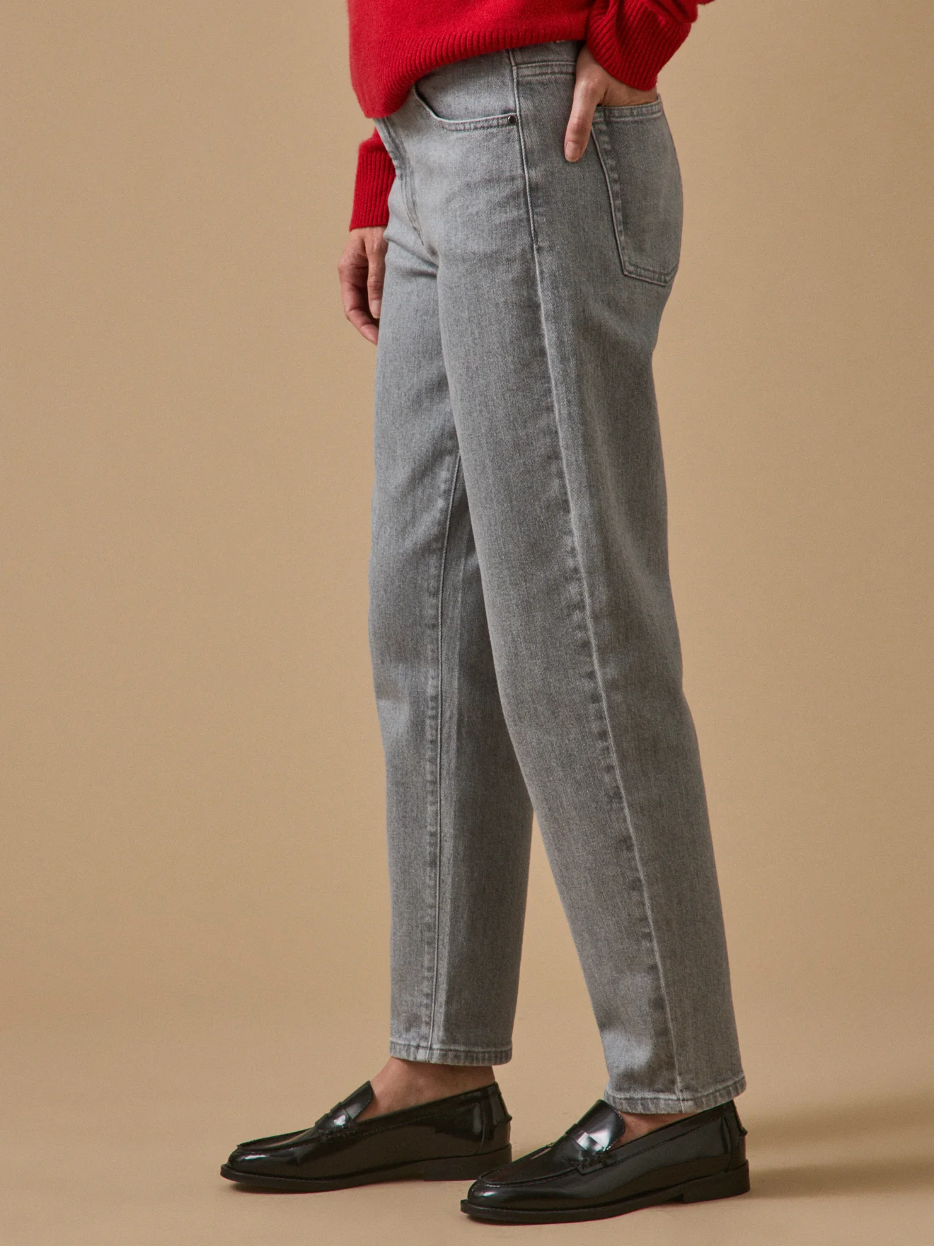 Damen Mom-Jeans Claire aus Bio-Baumwolle - Image 5