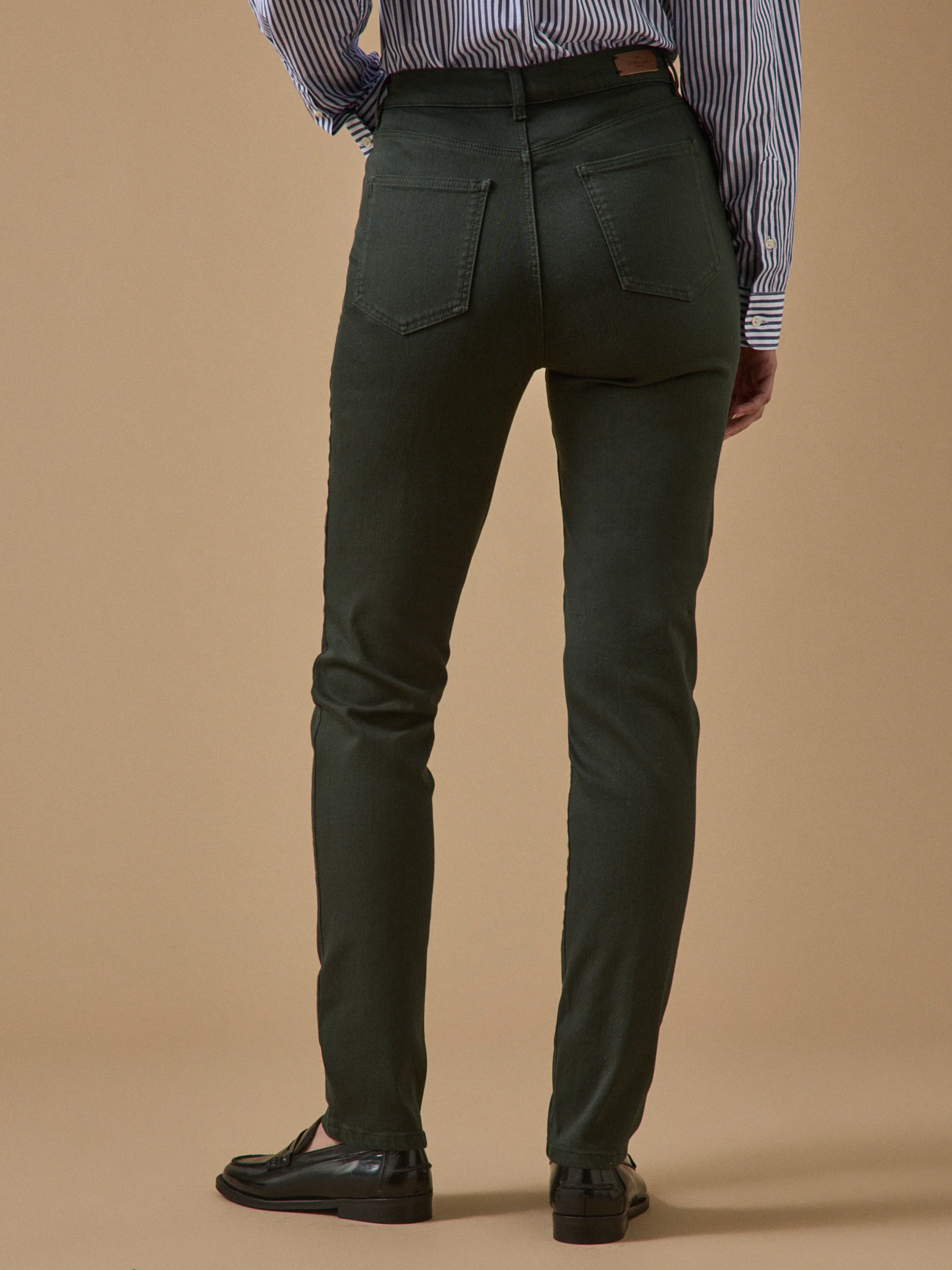 Farbenfrohe Slim Fit Damenhose Aude - Image 2