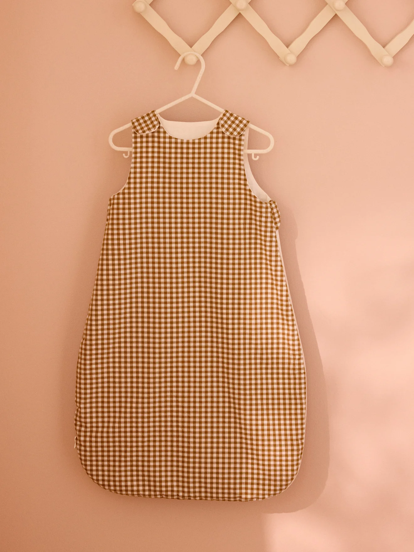 Strampelsack aus Baumwoll-Perkal mit Vichy-Karos TOG 2 - Image 2