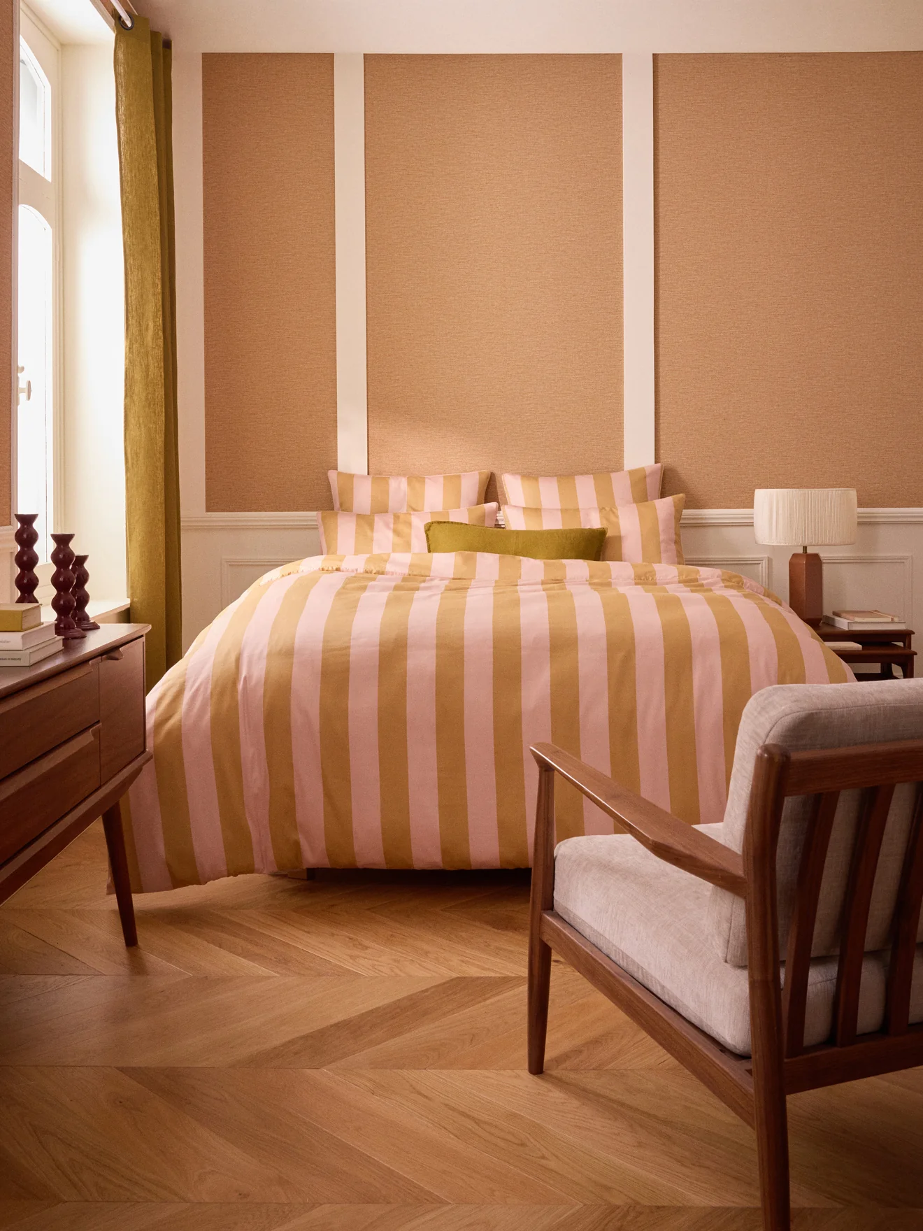 Bettbezug aus Baumwoll-Satin « Maxine » - Image 3